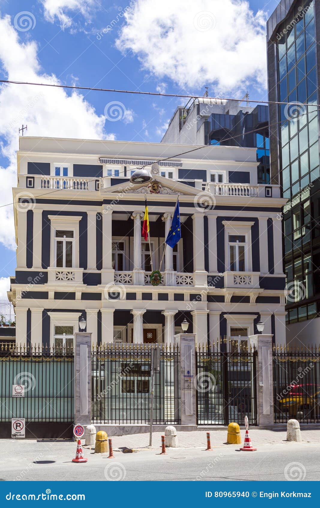 embassy and consulate of belgium in istanbul editorial image image of government affairs 80965940