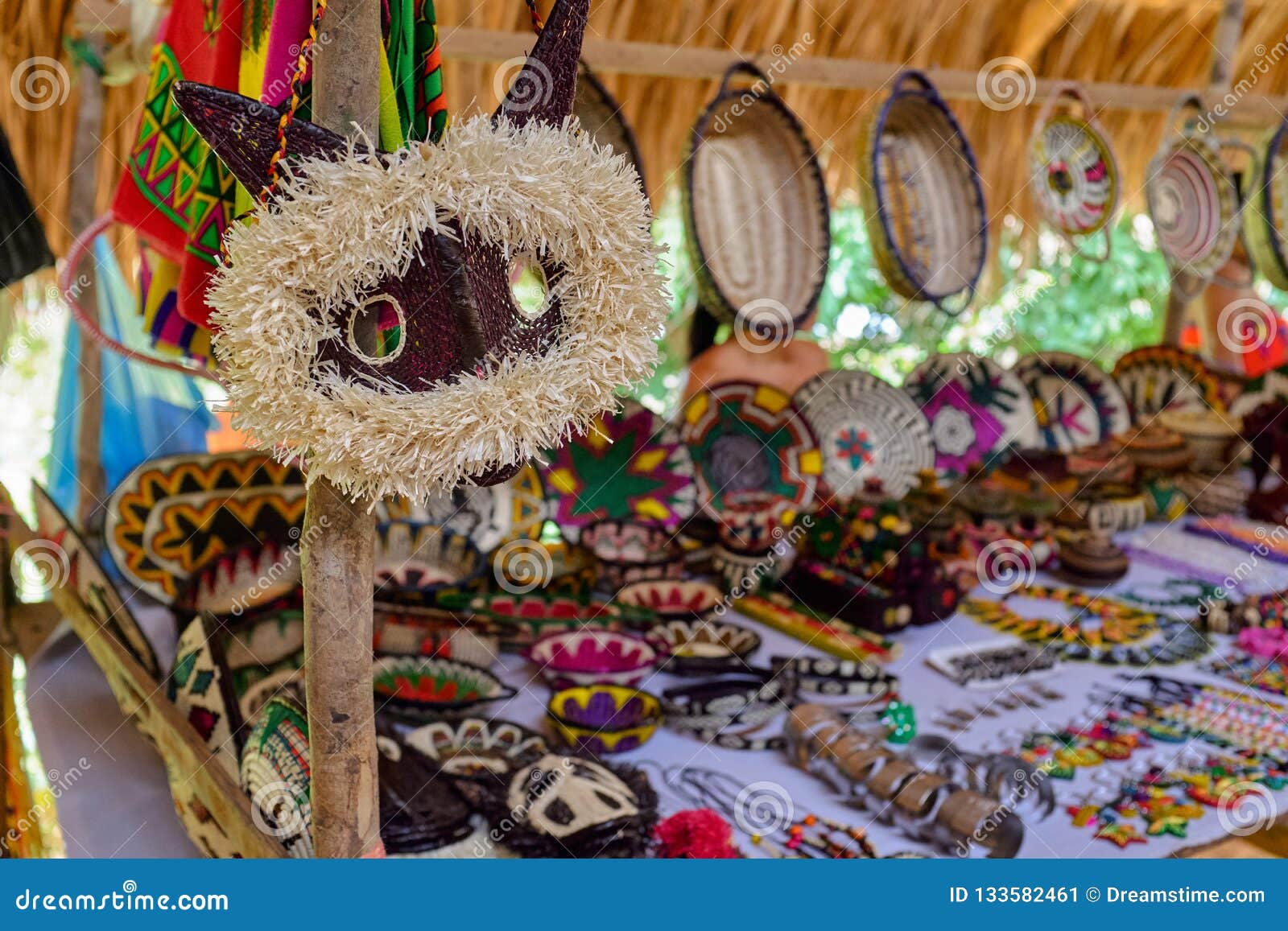 embera village, chagres, panama