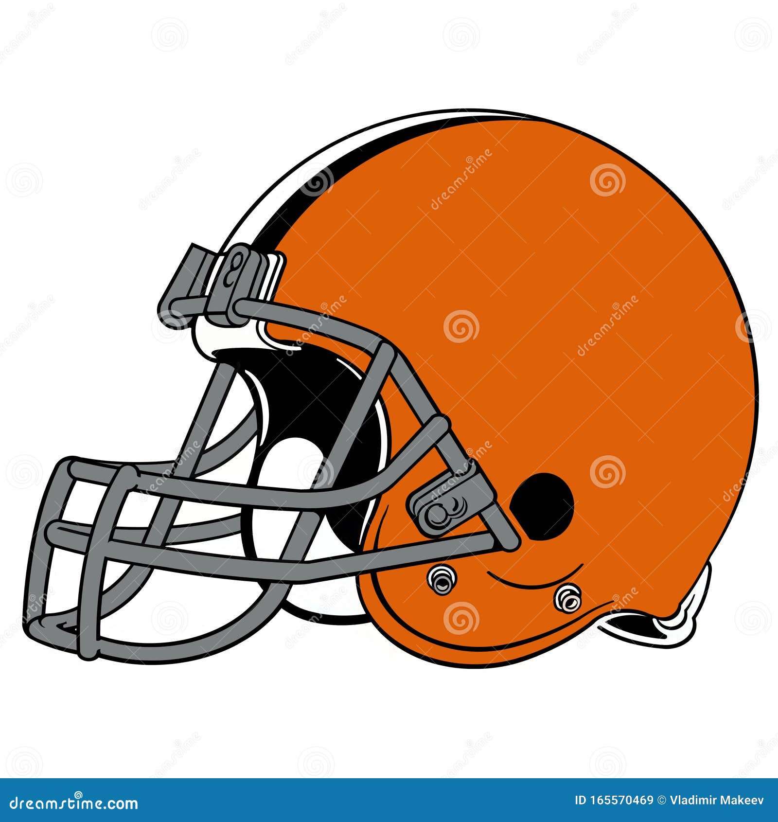 The Cleveland Browns Football Helmet Vector Illustration Clipart, Free  Football Helmet, Free Football Helmet Clipart, Cartoon Free Football Helmet  PNG and Vector with Transparent Background for Free Download