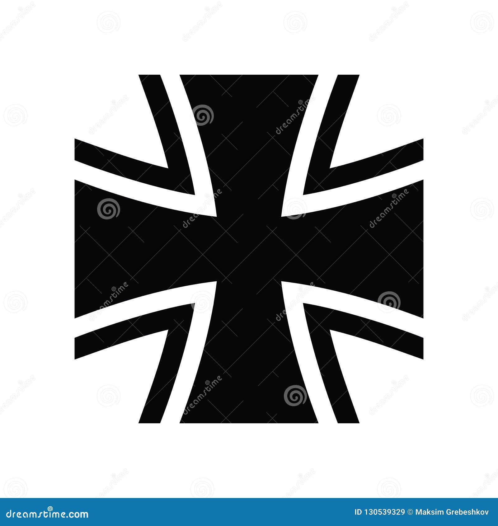 Emblem of the German Army stock illustration. Illustration of army