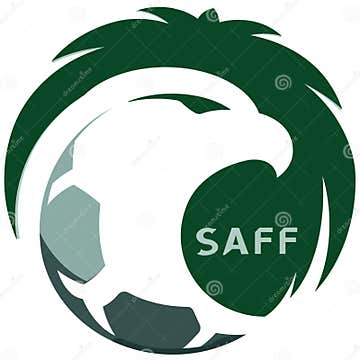 Emblem of the Saudi Arabian National Football Team. Editorial Stock ...