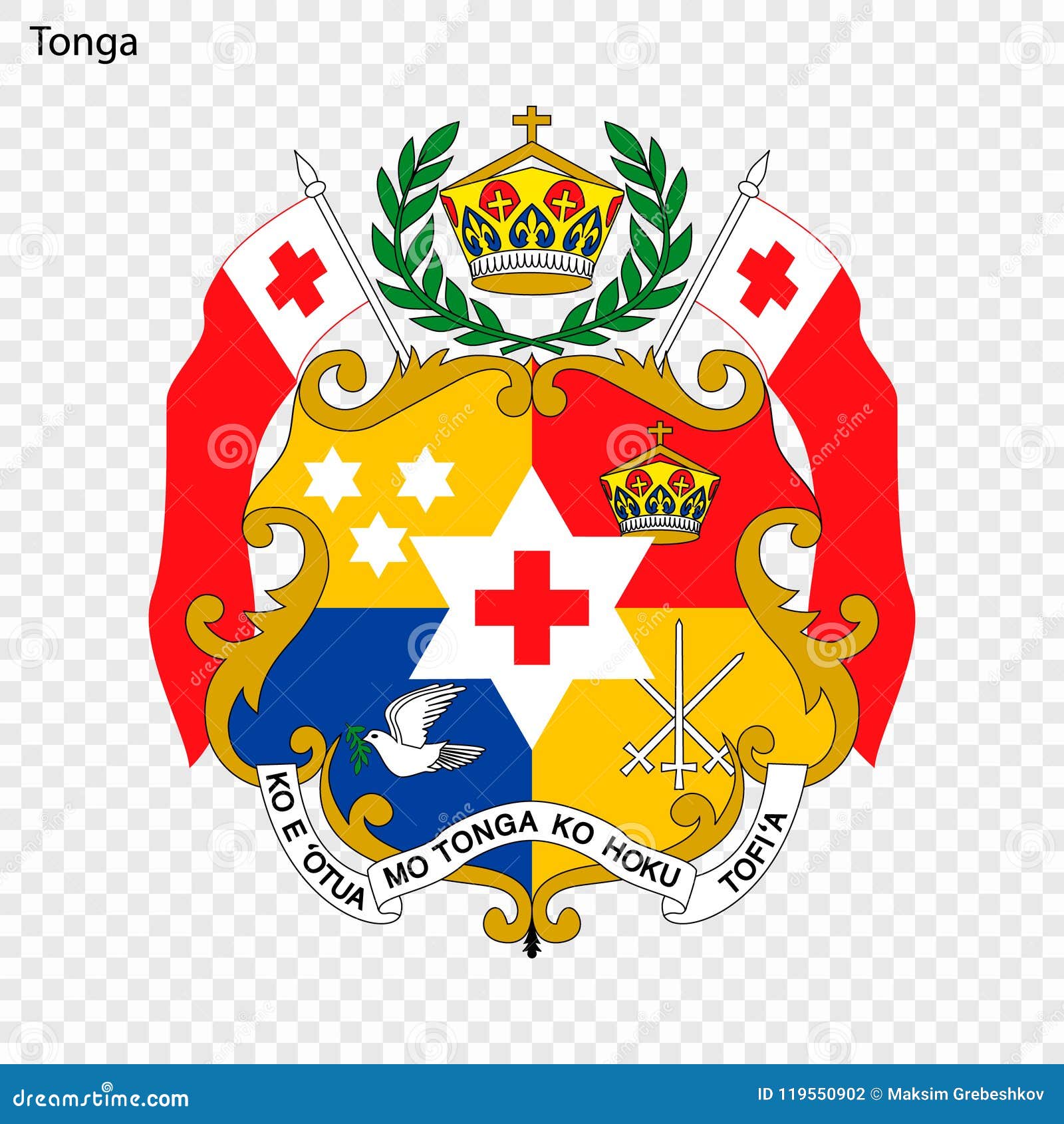emblem of tonga