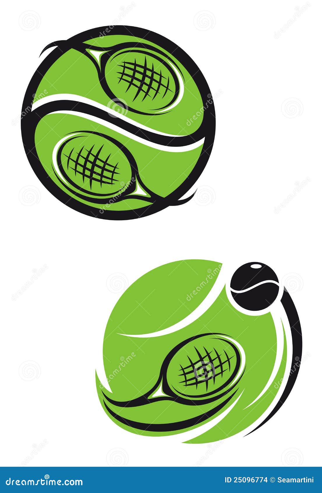 Emblems tennis vektor illustrationer. Illustration av diagram 25096774