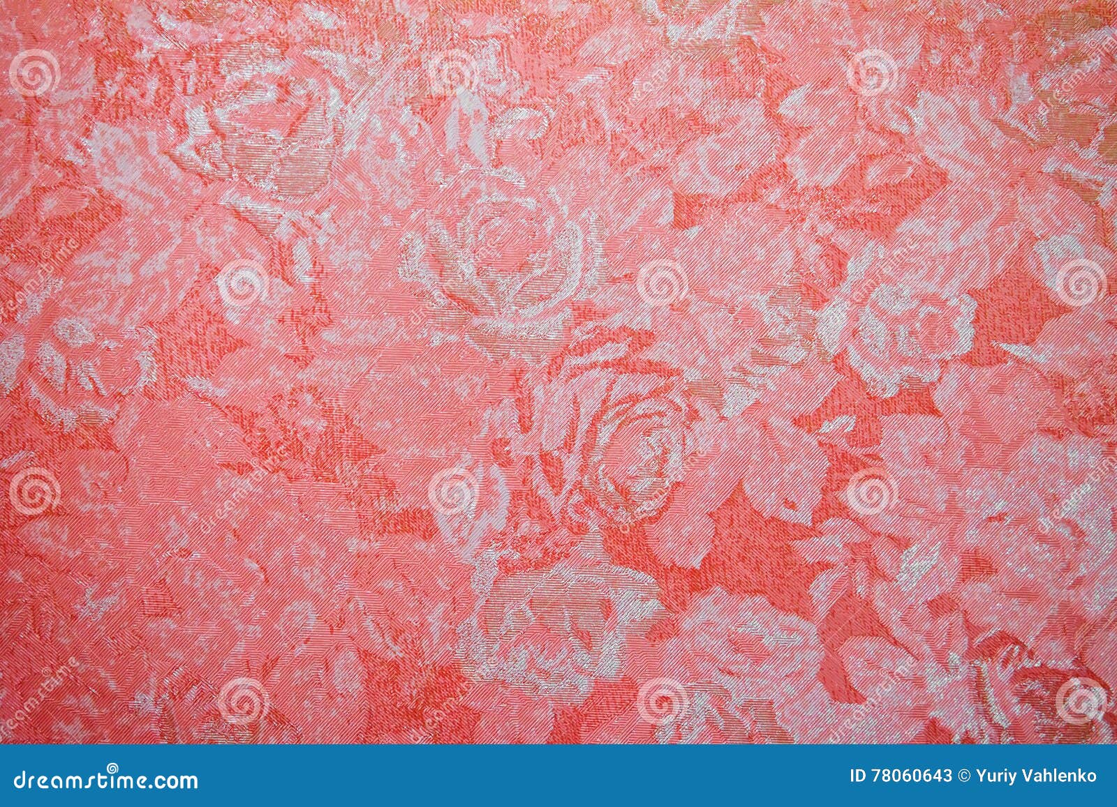 Embossed Abstract Background with Roses, Texture, Wallpaper Stock Image