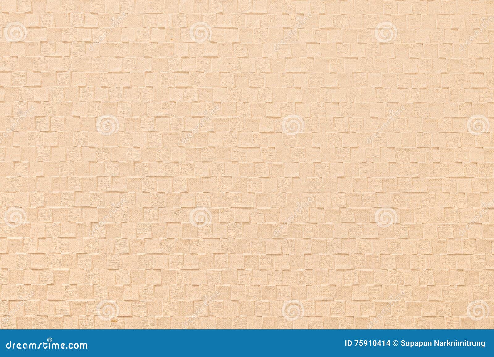 Embossed Wallpaper In White Creamy Beige Color RoyaltyFree Stock Image