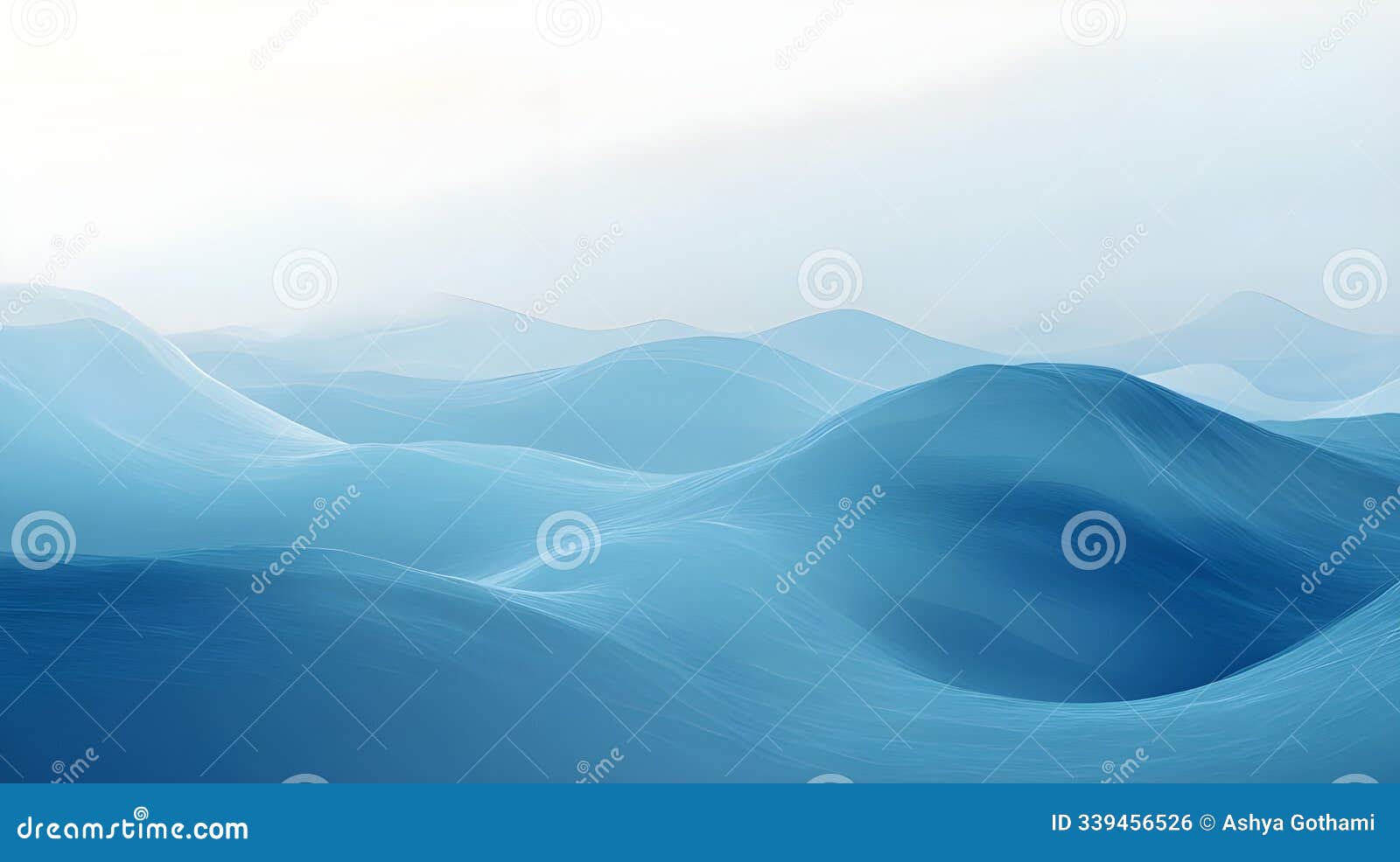 dark blue abstract gradient wave background for captivating s for websites, social media, advertising, and presentations.