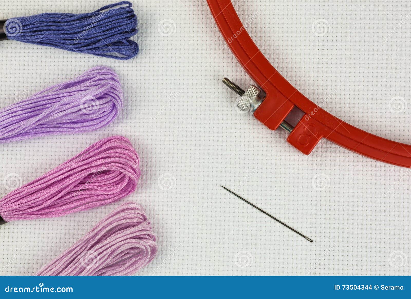 Embroidery accessories stock photo. Image of fabric, creativity 73504344