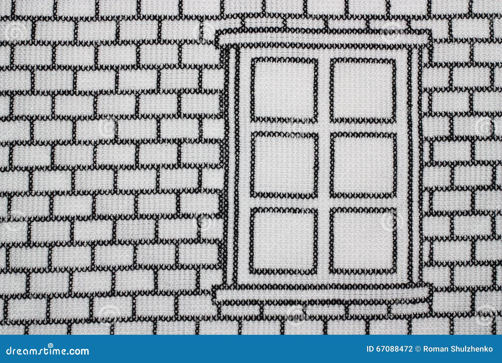 Embroidery stock photo. Image of fabric, brick, decorative 67088472