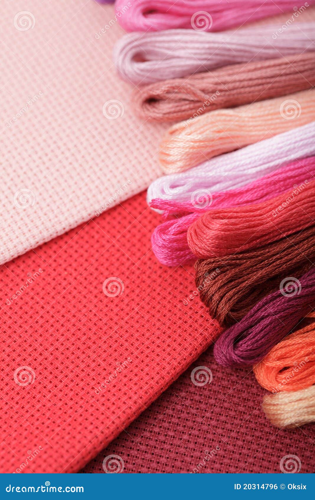 Embroidery canvas stock photo. Image of homemade, beige 20314796