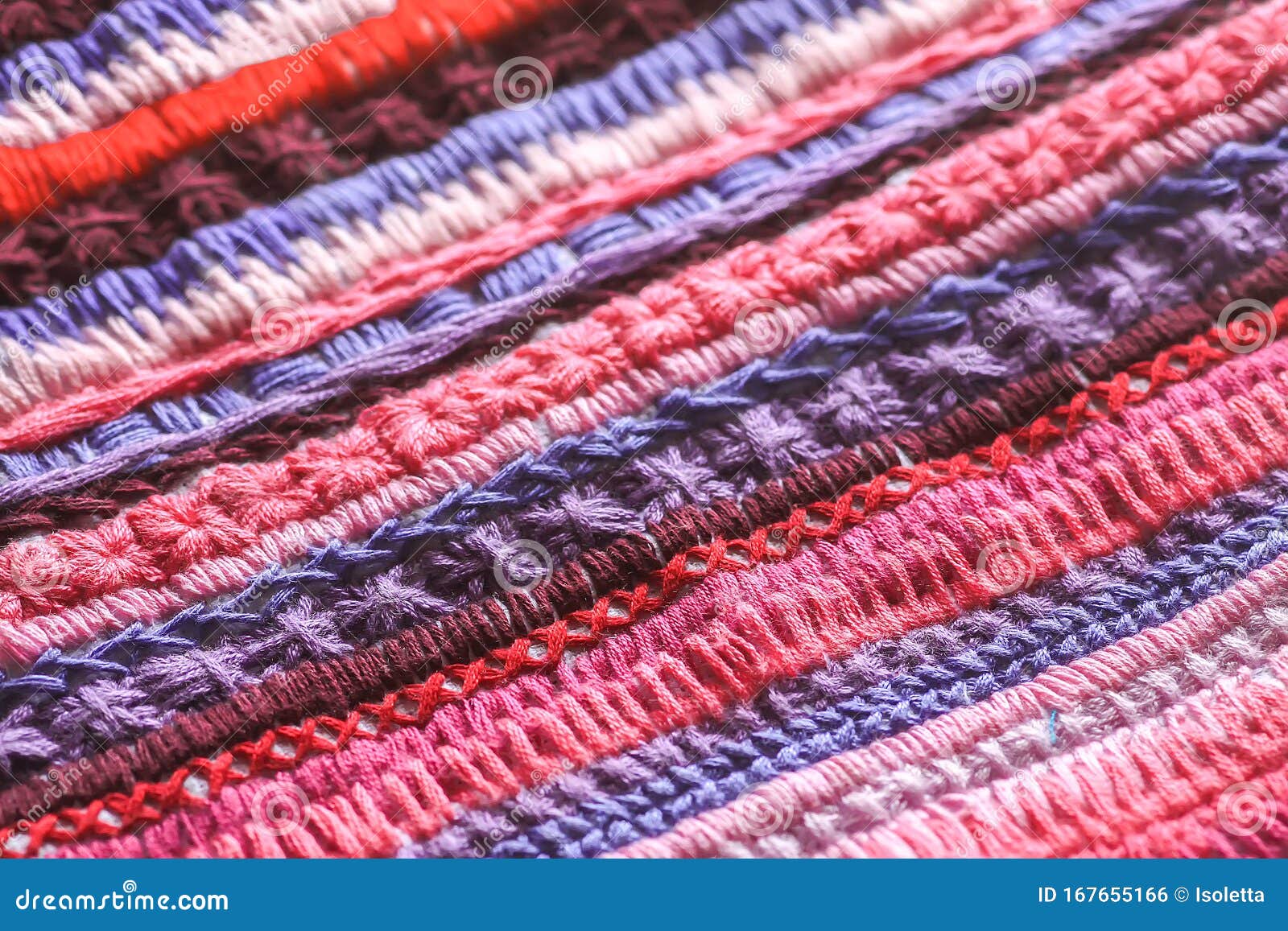 Embroidery on Canvas Close Up Stock Photo Image of garment, clothing