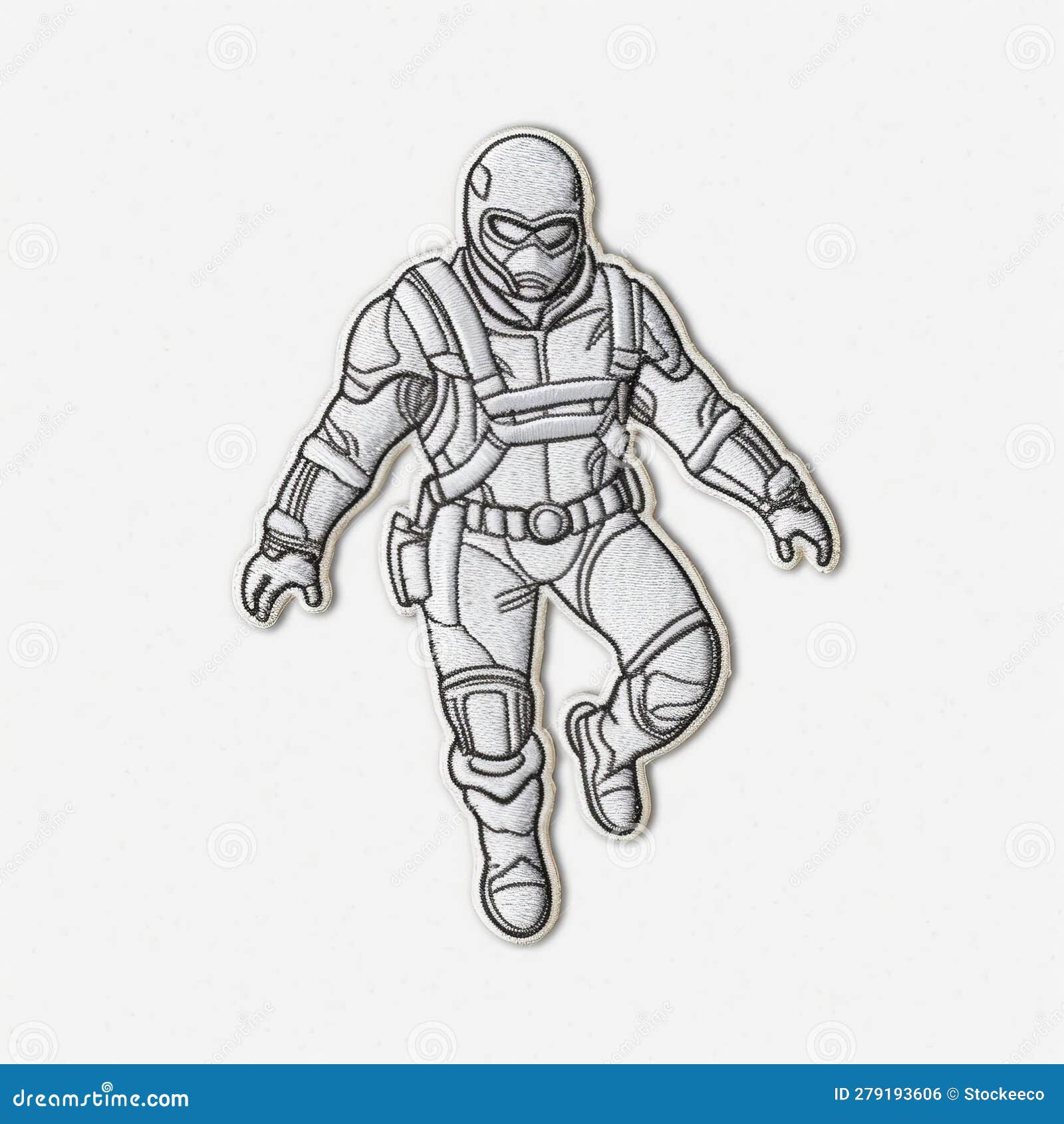 action figure embroidery 