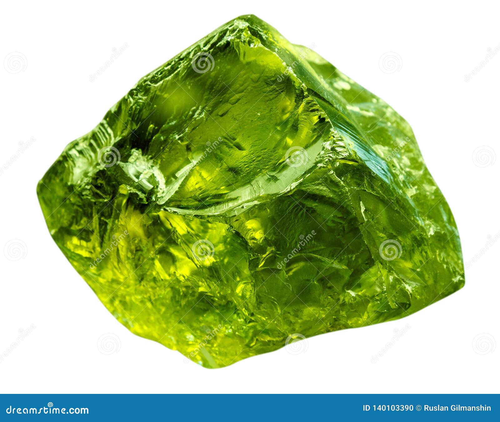 emerald gem stone mineral. green gemstone of precious rock  on white background. transparent shiny raw brilliant