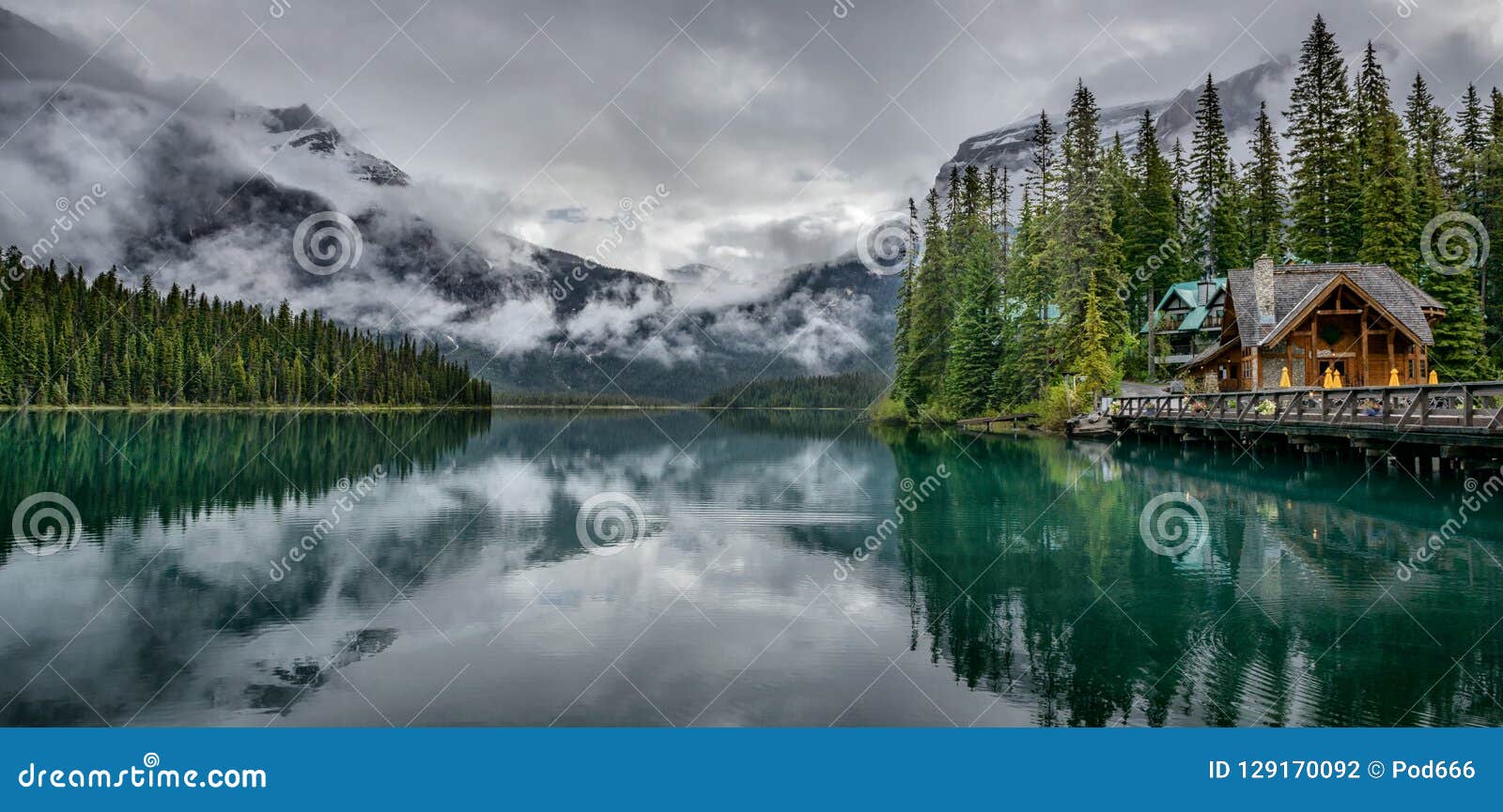 emerald lake yoho national park british columbia canada