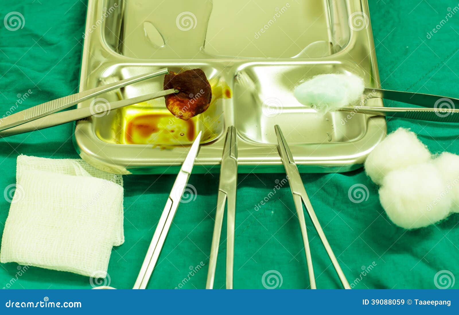 Emergency Equipment the Stitches Stock Image Image of surgery
