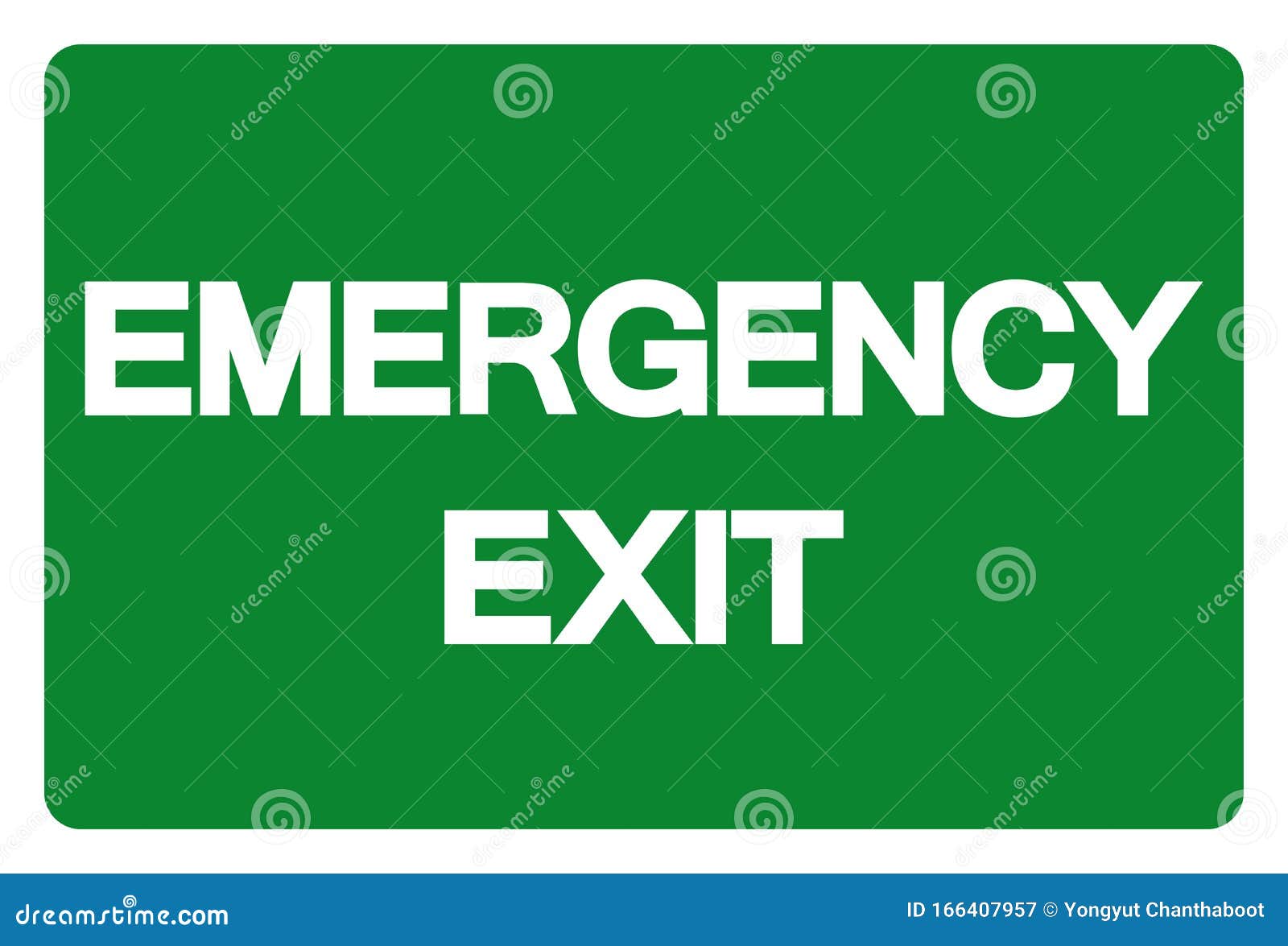 Emergency Exit Symbol Sign Vector Illustration Isolate On White Background Label Eps10 Stock Vector Illustration Of Isolate Eps10
