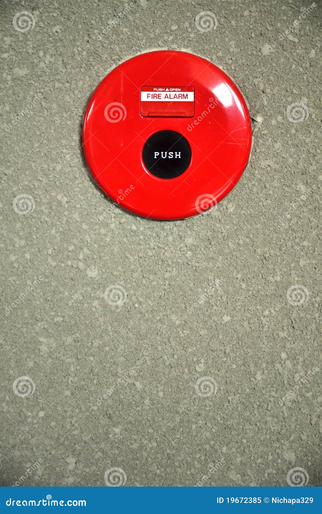 Emergency fire alarm stock image. Image of evacuate, alarm 19672385