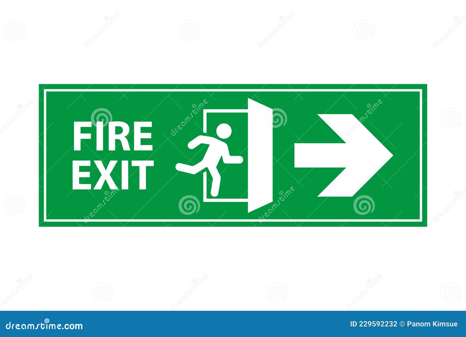 emergency fire exit sign  for graphic , logo, web site, social media, mobile app, ui