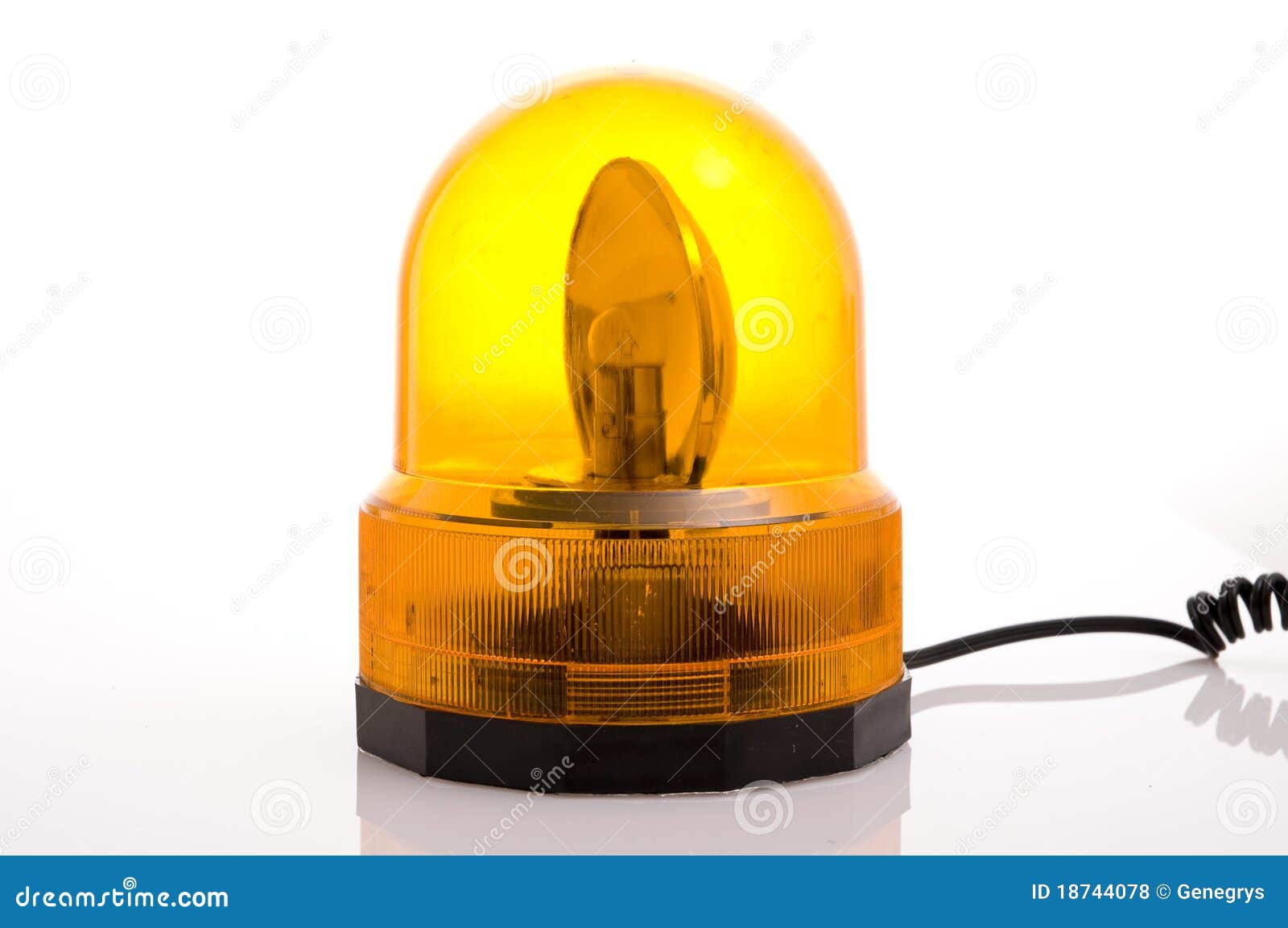 Emergency flashing lights stock photo. Image of - 18744078