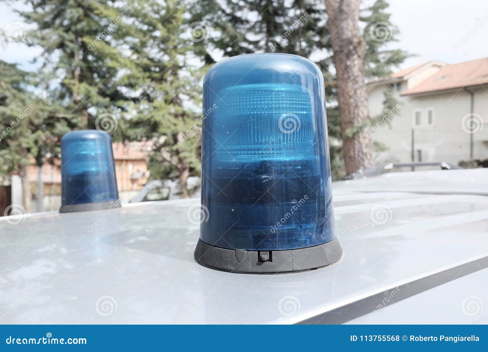 Emergency flashing lights stock photo. Image of background 113755568