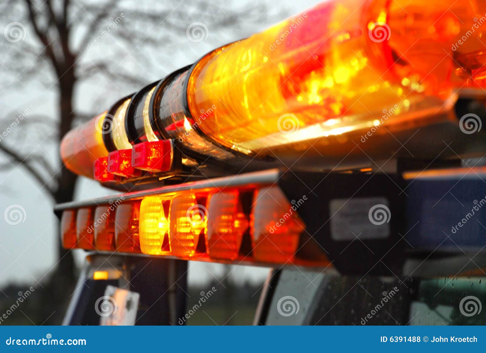 Emergency Lights stock photo. Image of night, danger, macro 6391488