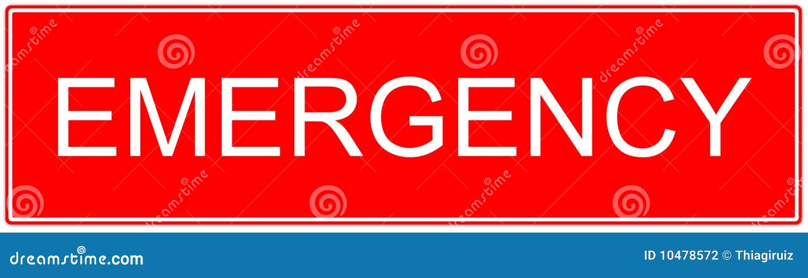 emergency sign