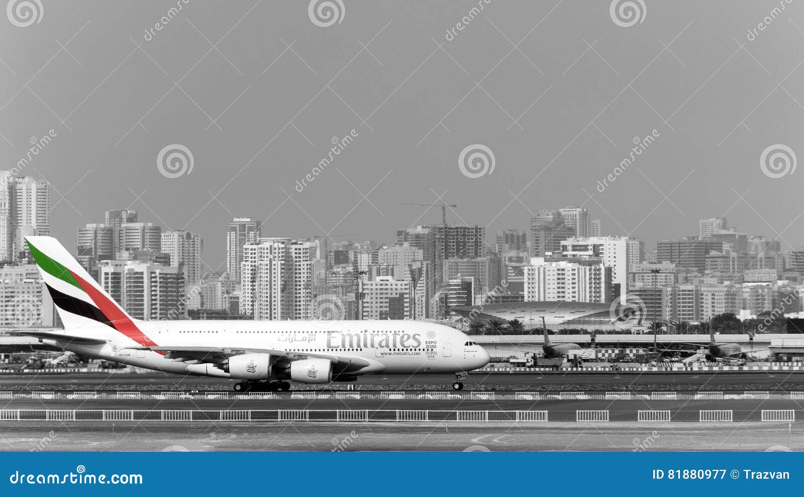 Airbus A380 Of The Emirates Airlines Editorial Photo