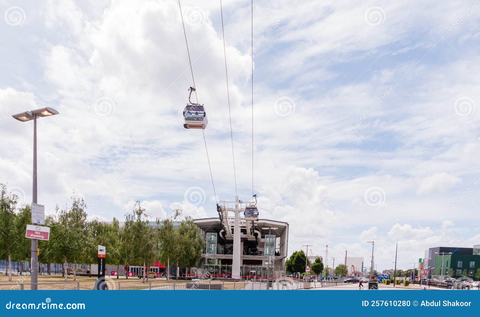 Emirates Cable Car Terminal Editorial Image Image of britain, london 257610280
