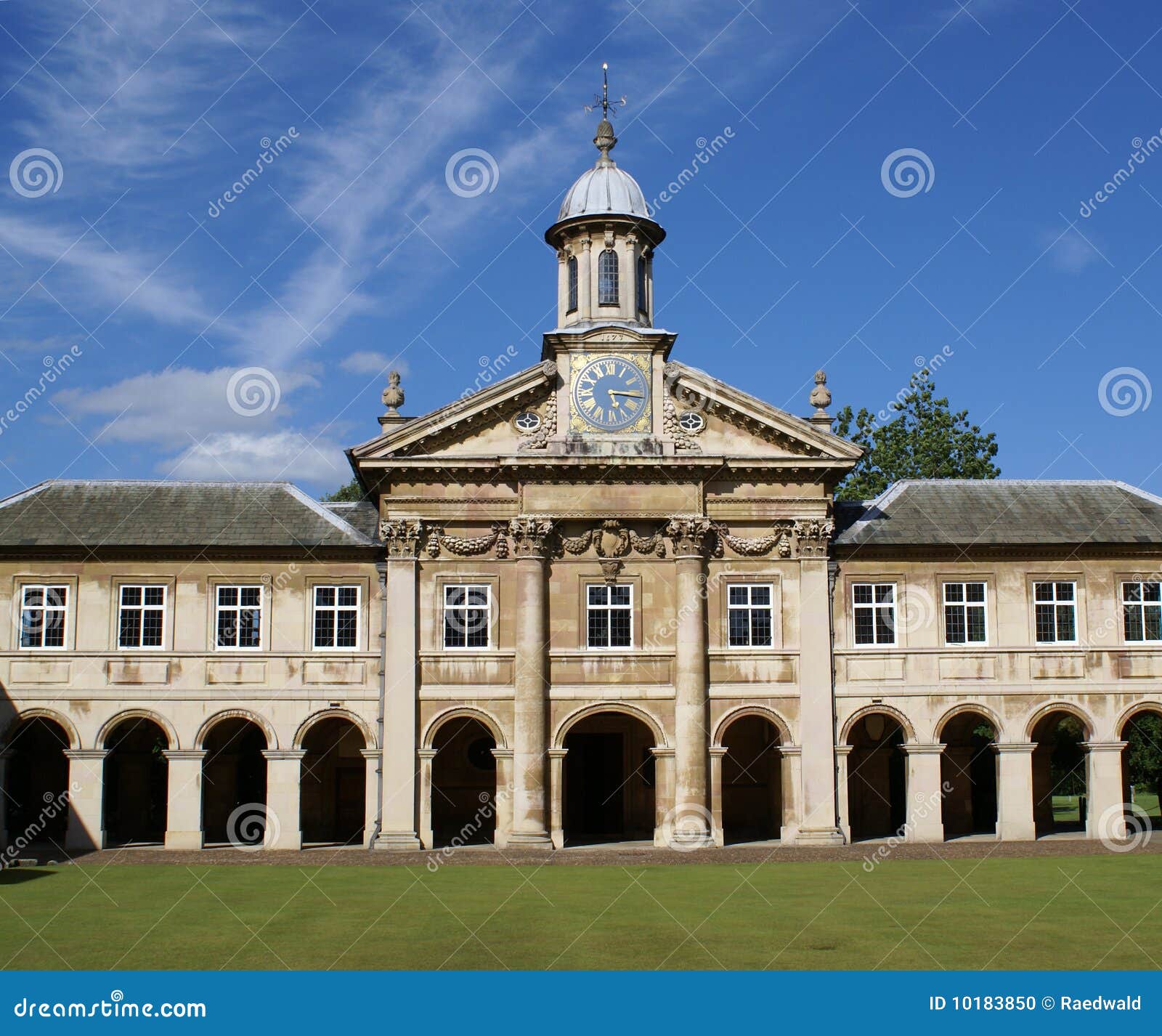 Emmanuel College Chapel stock photo. Image of cupola 10183850