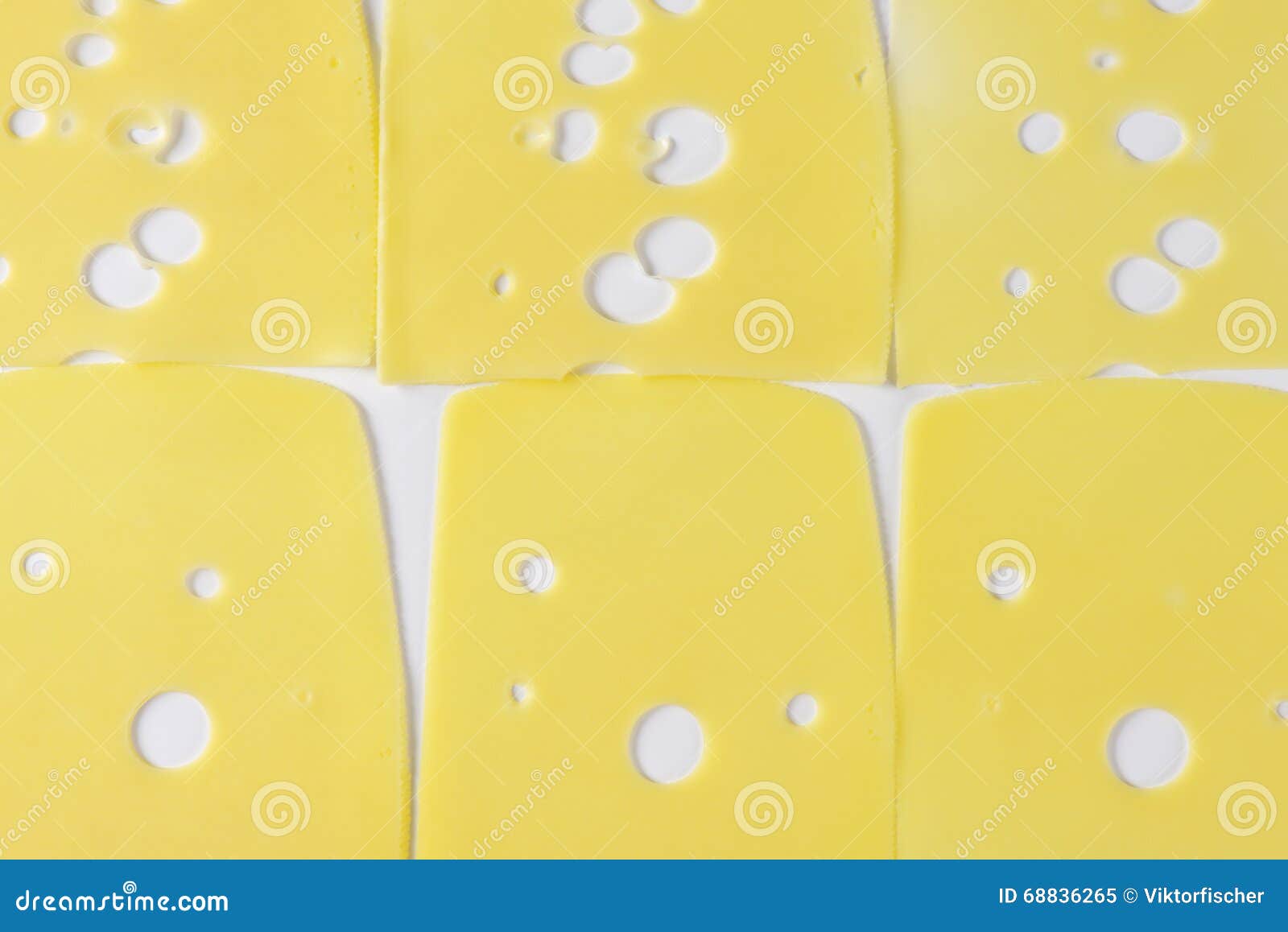 Emmental cheese slices stock image. Image of full, frame 68836265