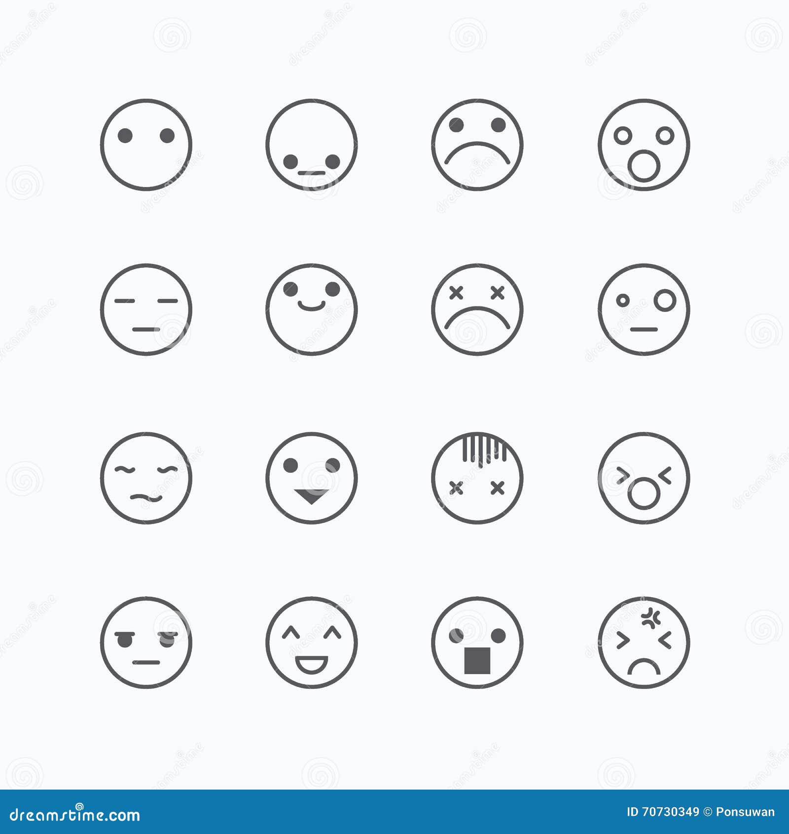 Smiley face emoticon avatar brand Icon in Brands Colored Icons