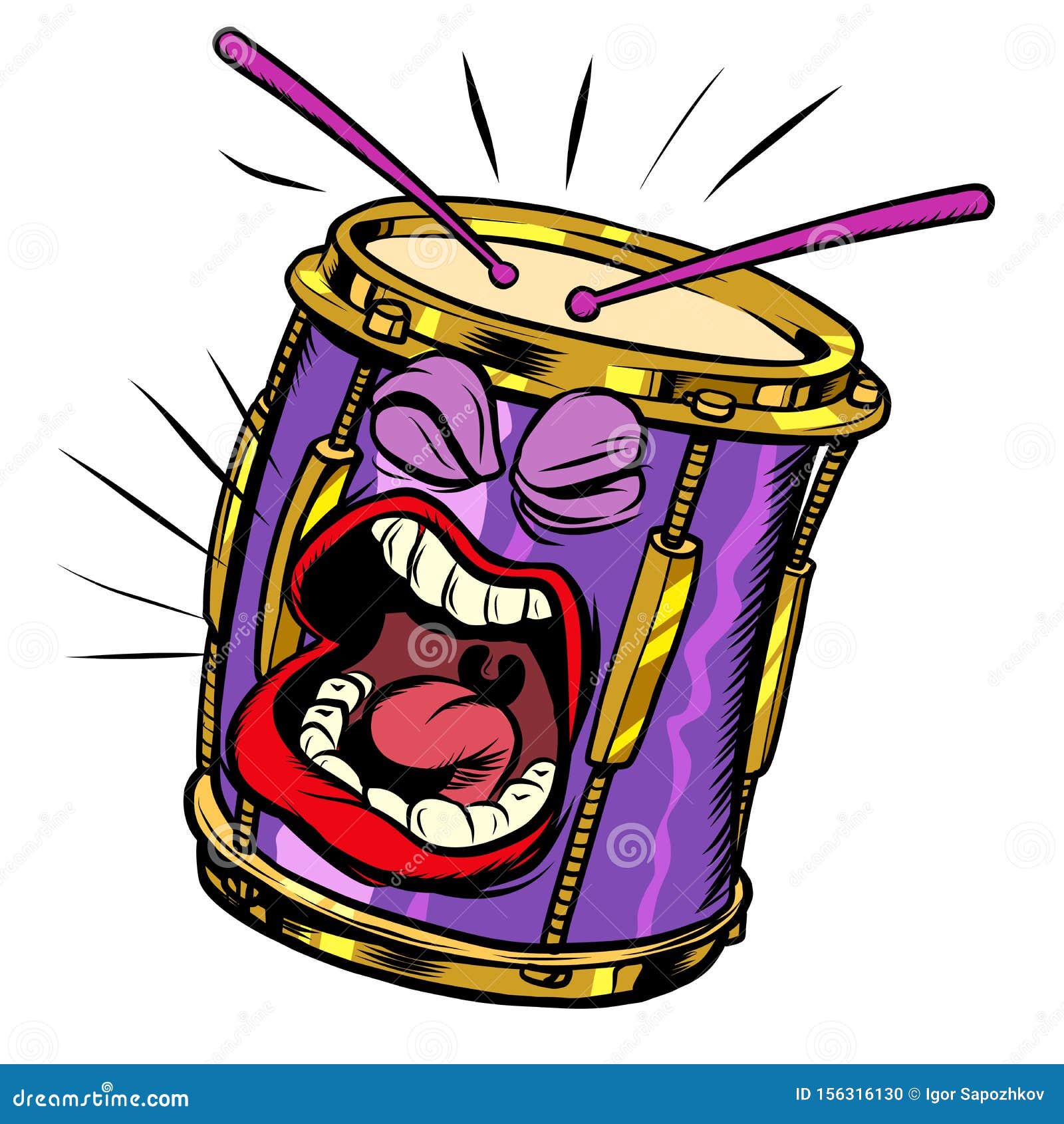 emoji character emotion drum musical instrument