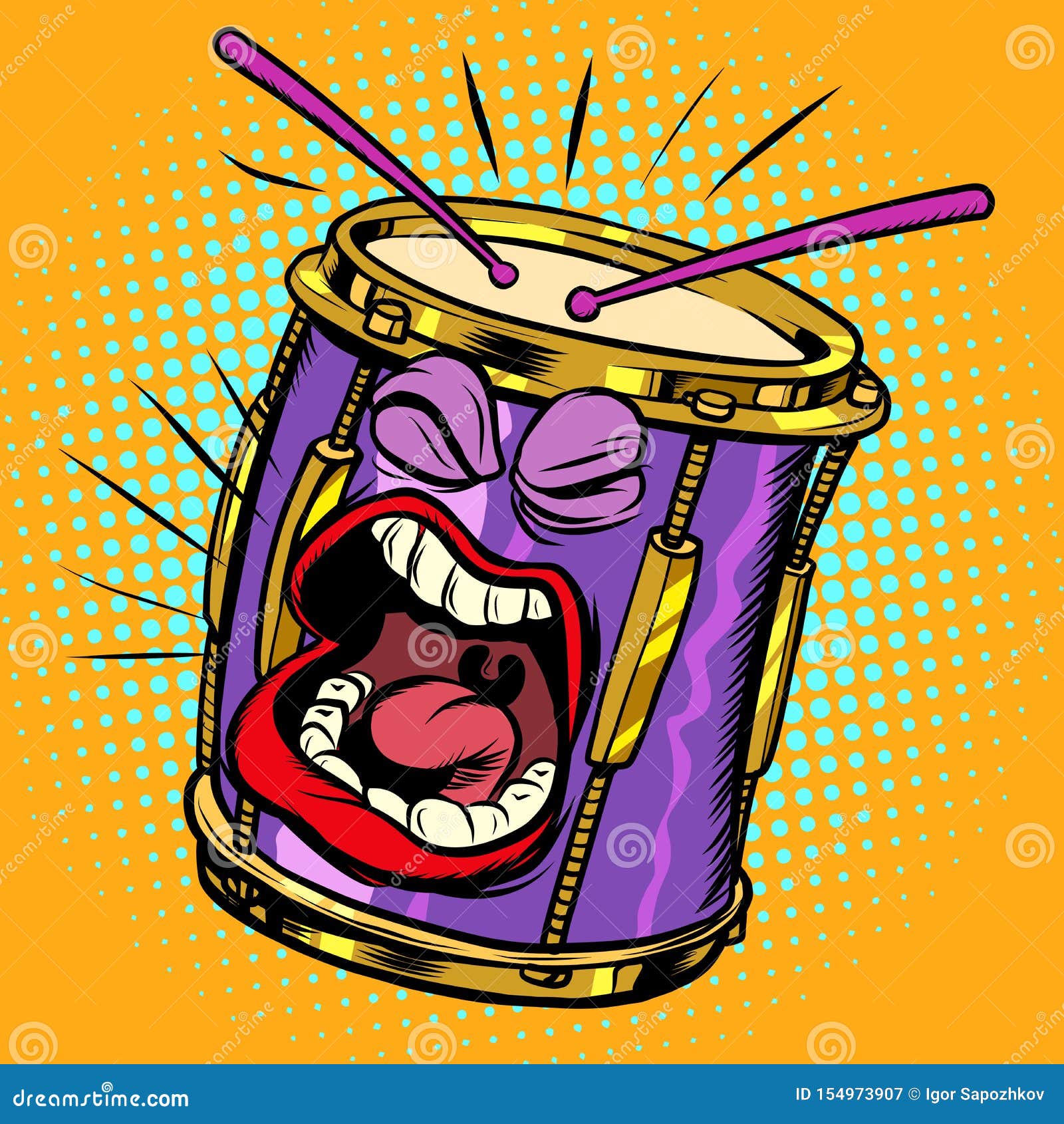 emoji character emotion drum musical instrument