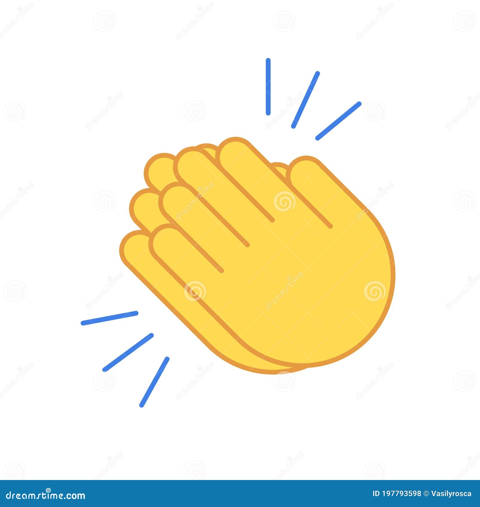 Premium Vector  Hand gesture emojis icons collection. handshake, biceps,  applause, thumb, peace, rock on, ok, folder hands gesturing. set of  different emoticon hands isolated illustration.