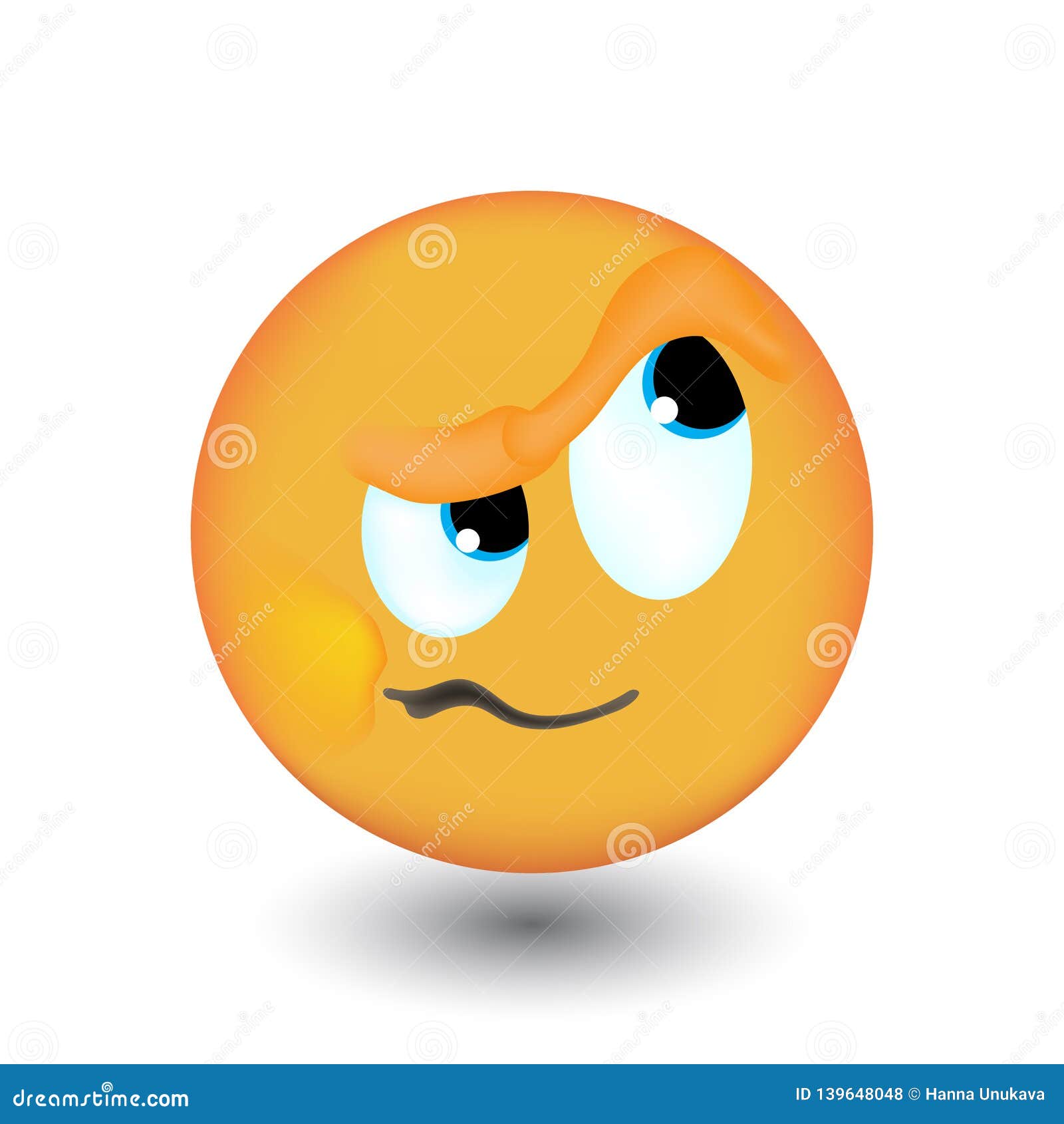 Emoji Con Le Emozioni Di Aggressione Rabbia Incontinenza Illustrazione Vettoriale Illustrazione Di Isolato Smiley 139648048
