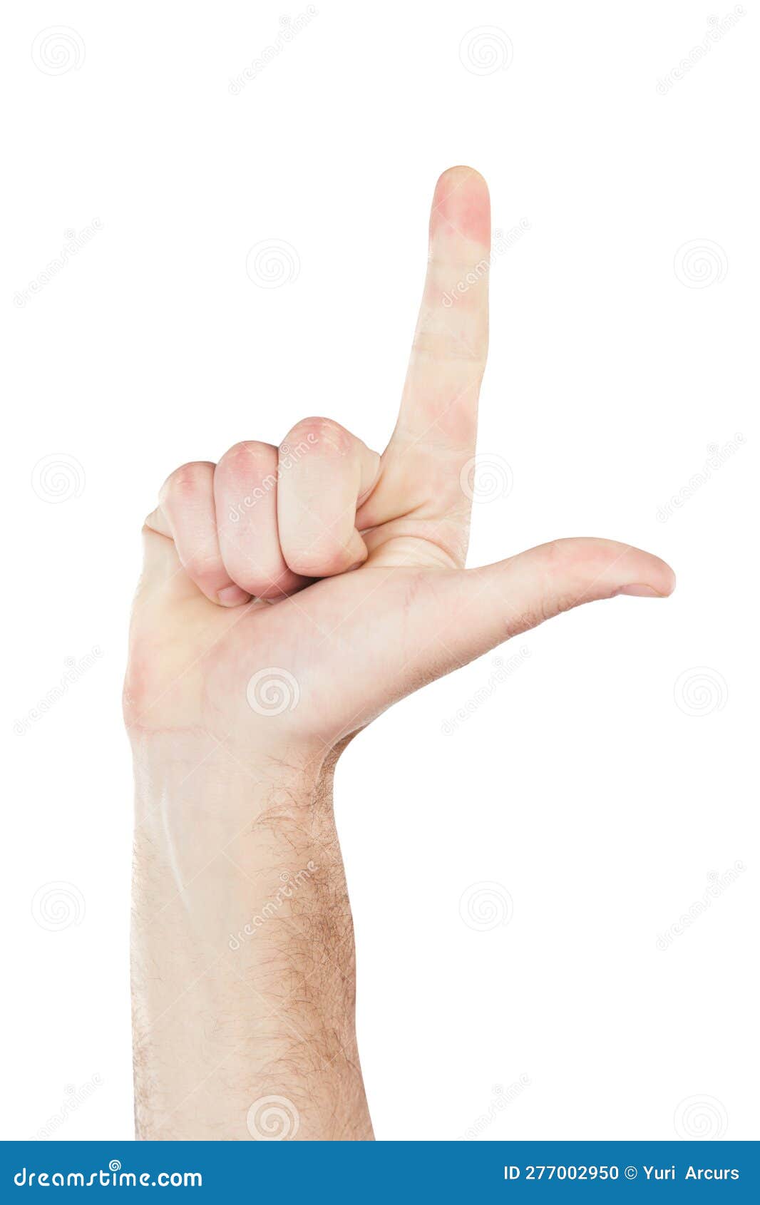 Emoji Hand Sign, a Persons Finger with Loser Gesture and in Png or ...