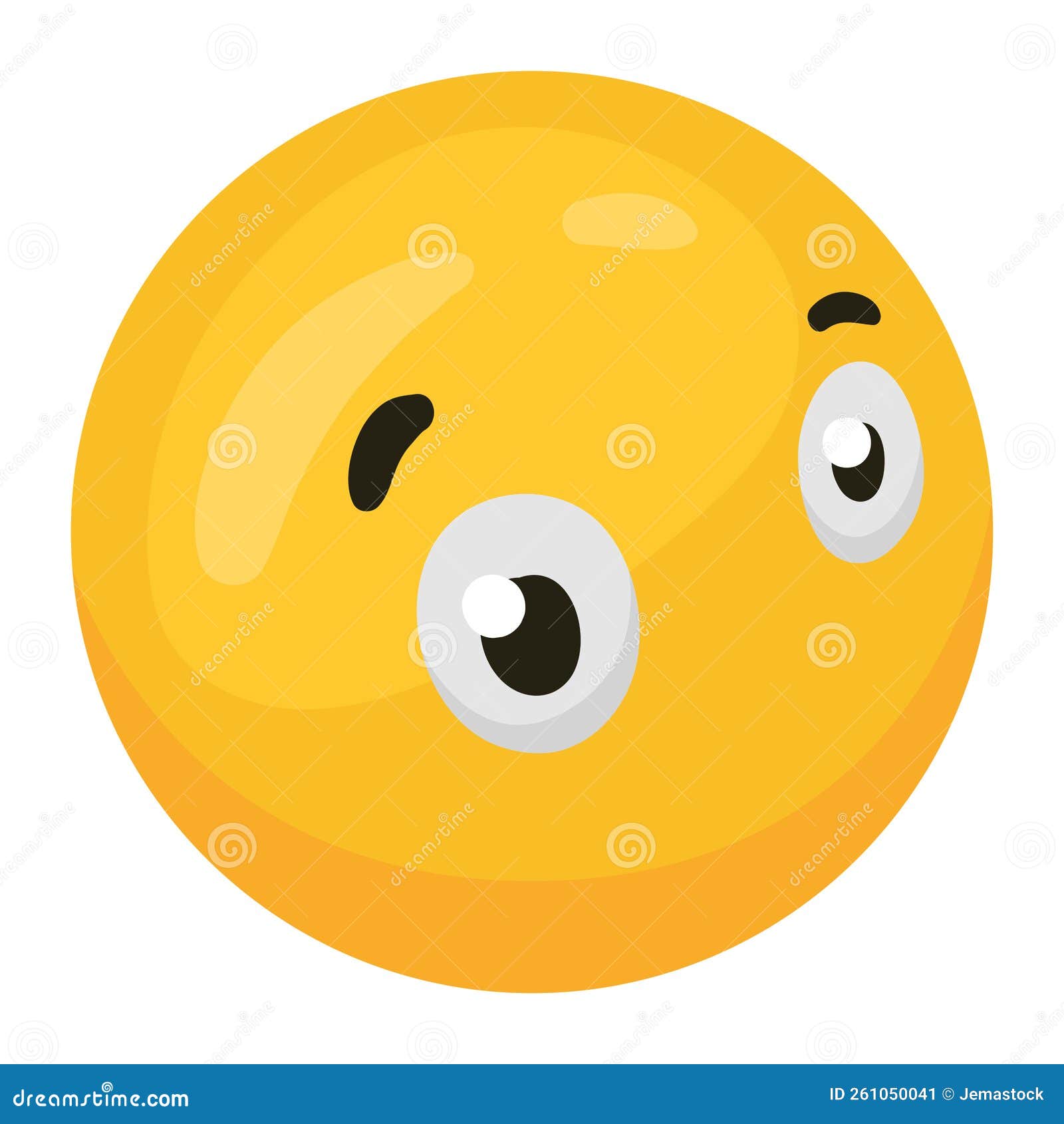 Emoji mute 3d style stock illustration. Illustration of emoji 261050041