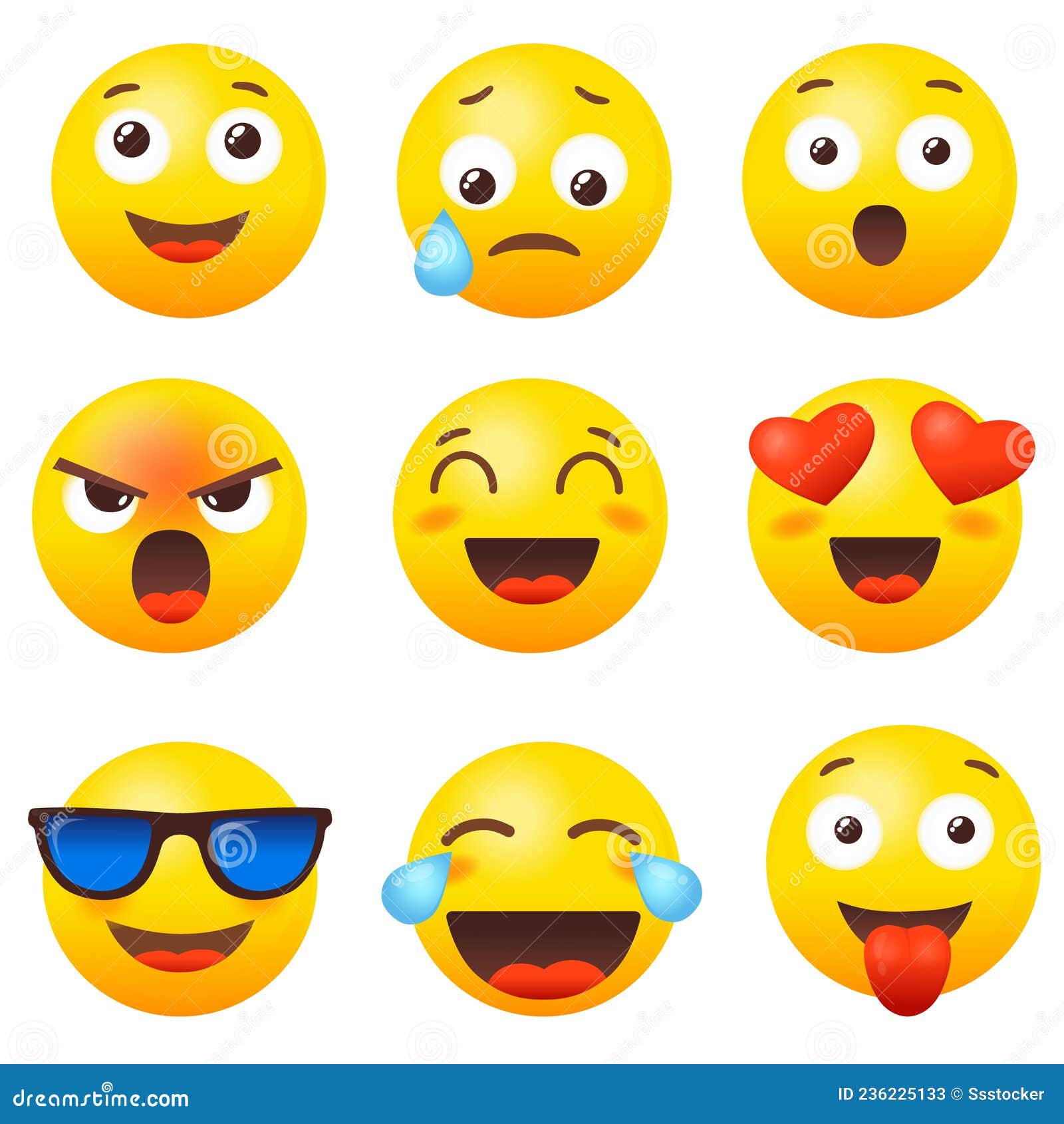 reactions on X: happy emoji content smile  / X