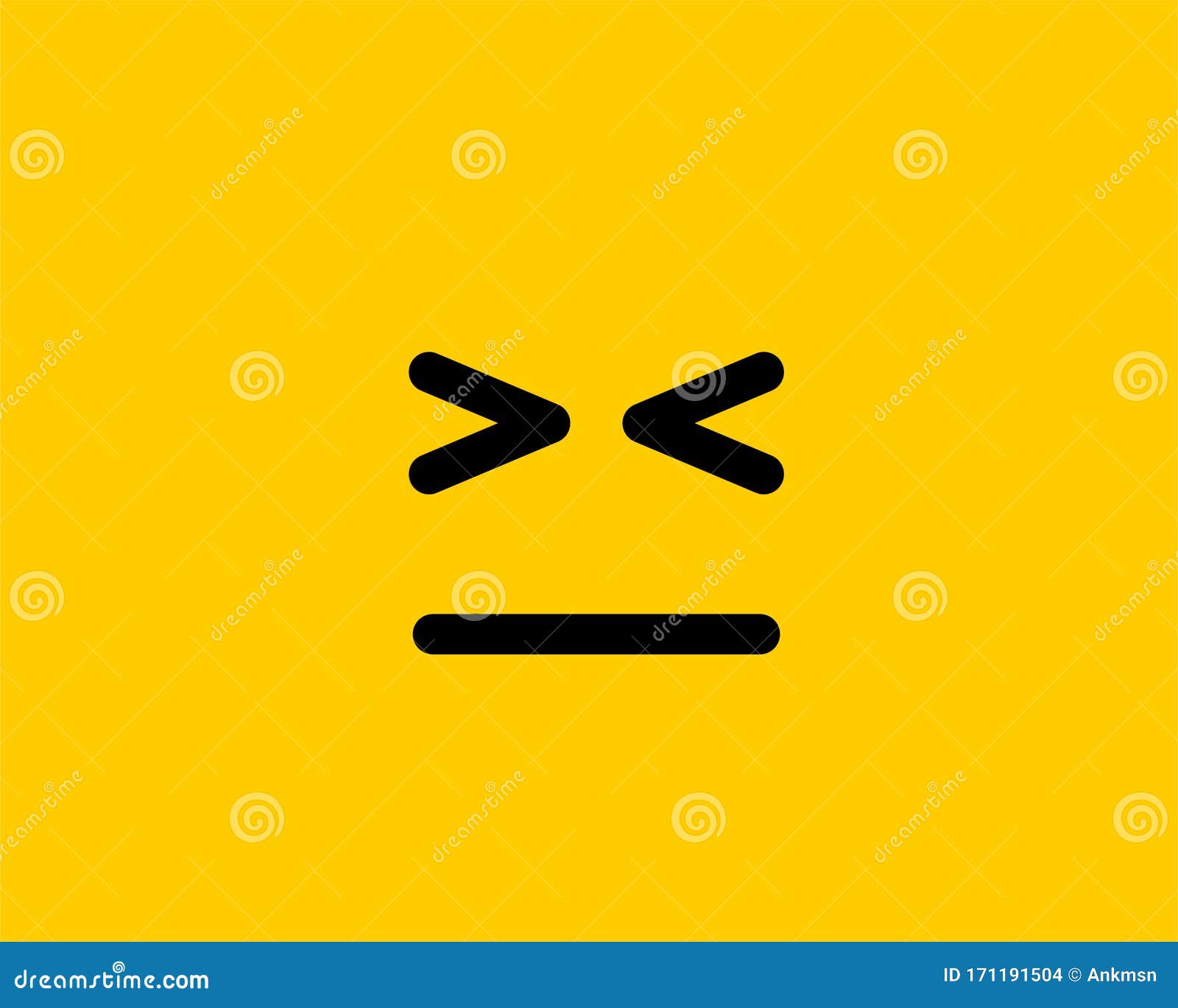 Emoji Smile Icon Vector Symbol on Yellow Background. Smiley Face Cartoon  Character Wallpaper Stock Vector - Illustration of flat, character:  171191504