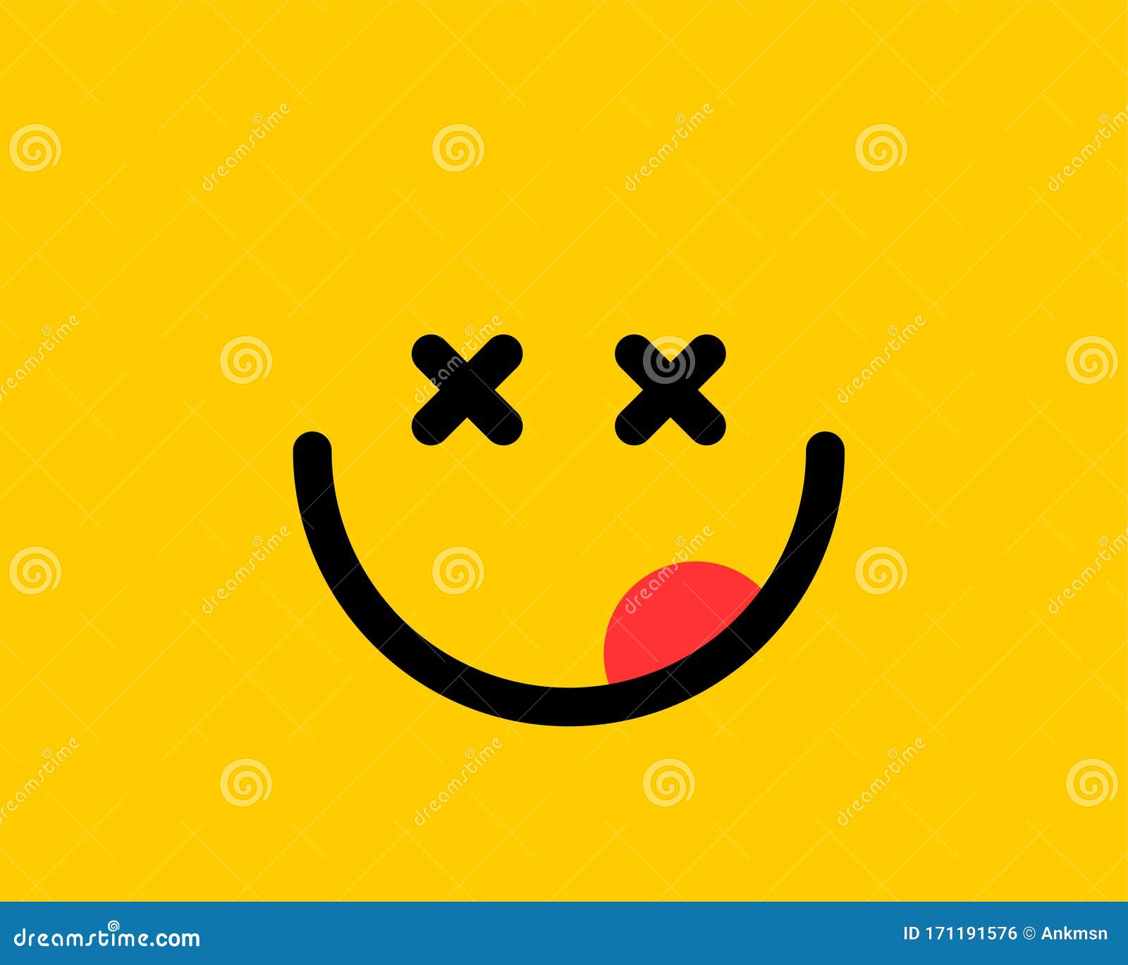 Emoji Smile Icon Vector Symbol on Yellow Background. Smiley Face Cartoon  Character Wallpaper Stock Vector - Illustration of emoticon, background:  171191576