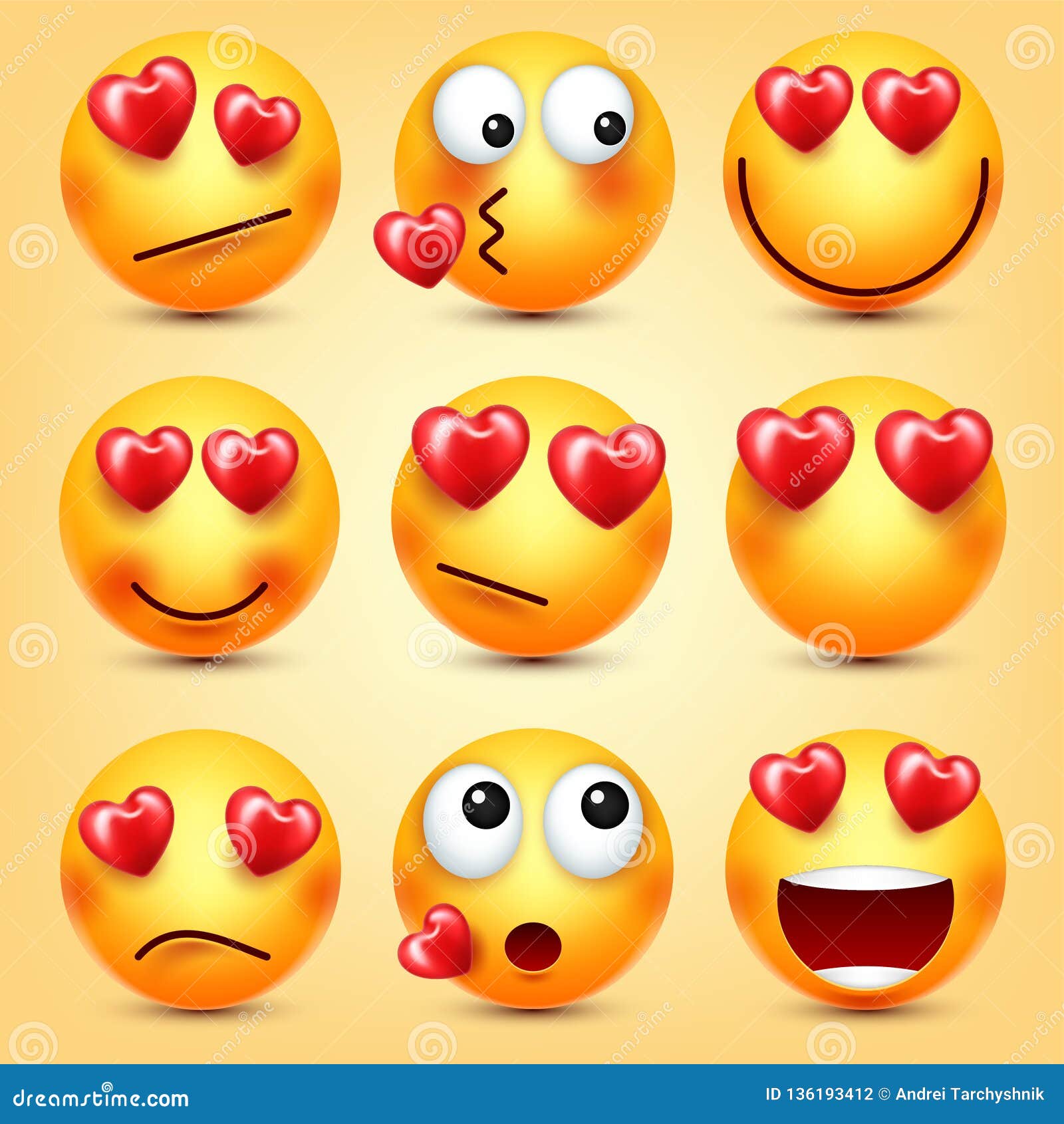 Emoji Smiley with Red Heart Vector Set. Valentines Day Yellow Cartoon Emoticons Face. Love Feeling Expression. Stock Vector - Illustration of cartoon, face: 136193412 Emoji Smiley with Red Heart Vector Set. Valentines Day Yellow Cartoon Emoticons Face. Love Feeling Expression. Stock Vector - Illustration of cartoon, face: 136193412