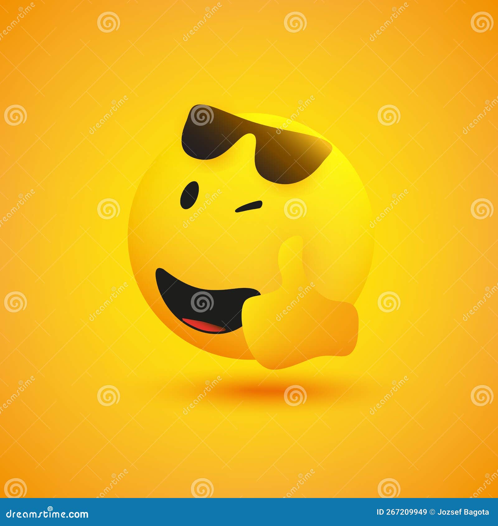 Emoji Sorridente Emoticon Masculino Feliz Simples Com Óculos