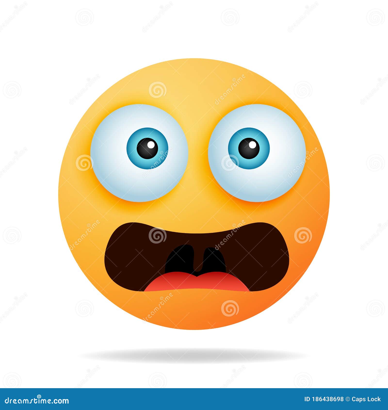 emoji faces expression sad mood surprise scared characters 4308320 Vector  Art at Vecteezy