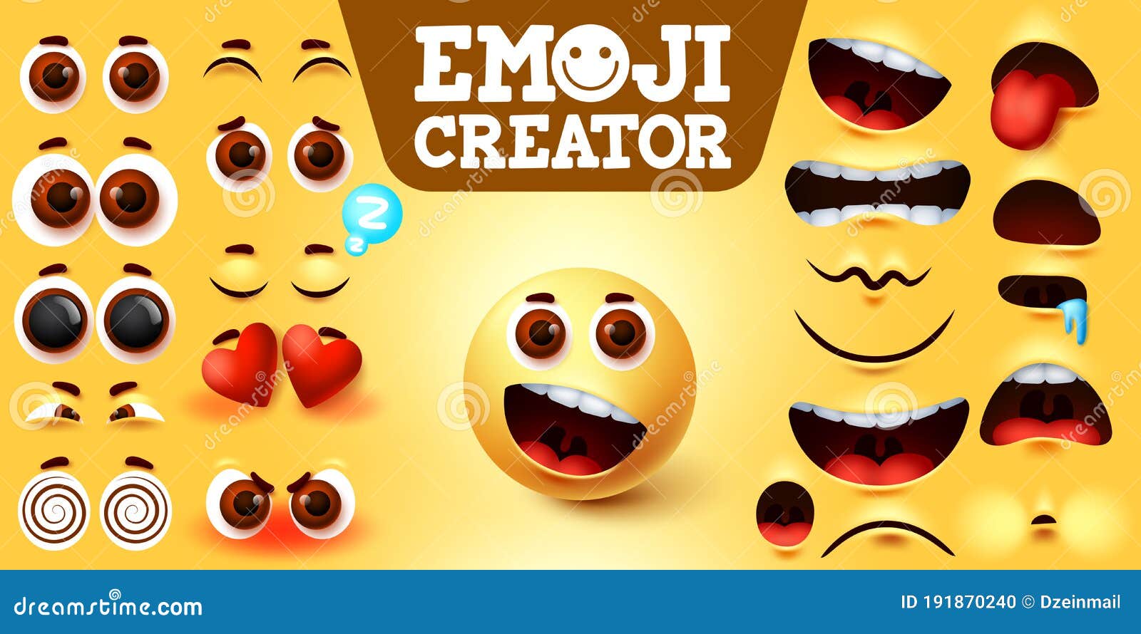 Scream Emoji Poster – Realistic Emojis