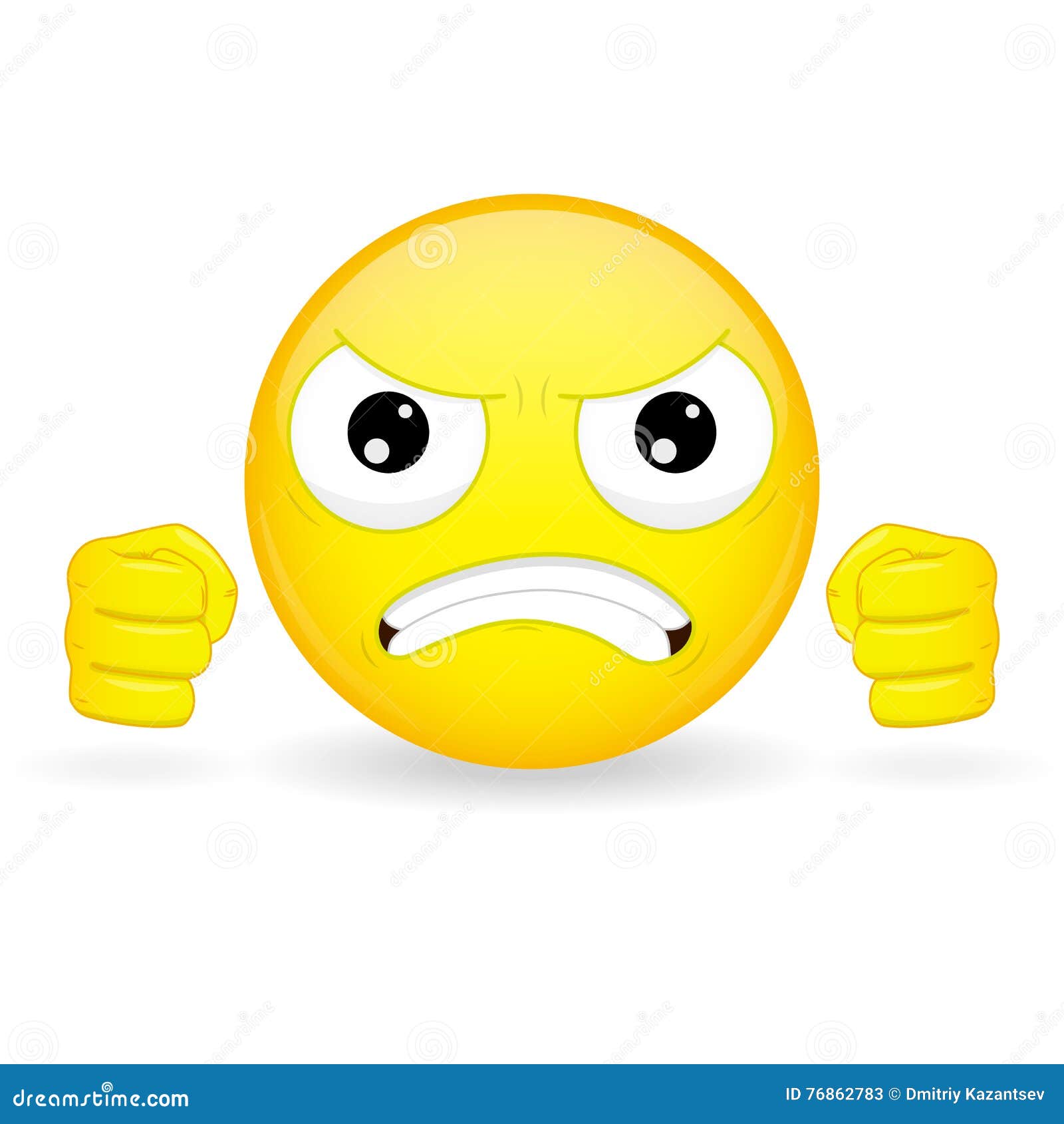 emoticon squeezed fists. angry emoticon. wicked emoticon. furious emoji. anger emotion.   smile icon.