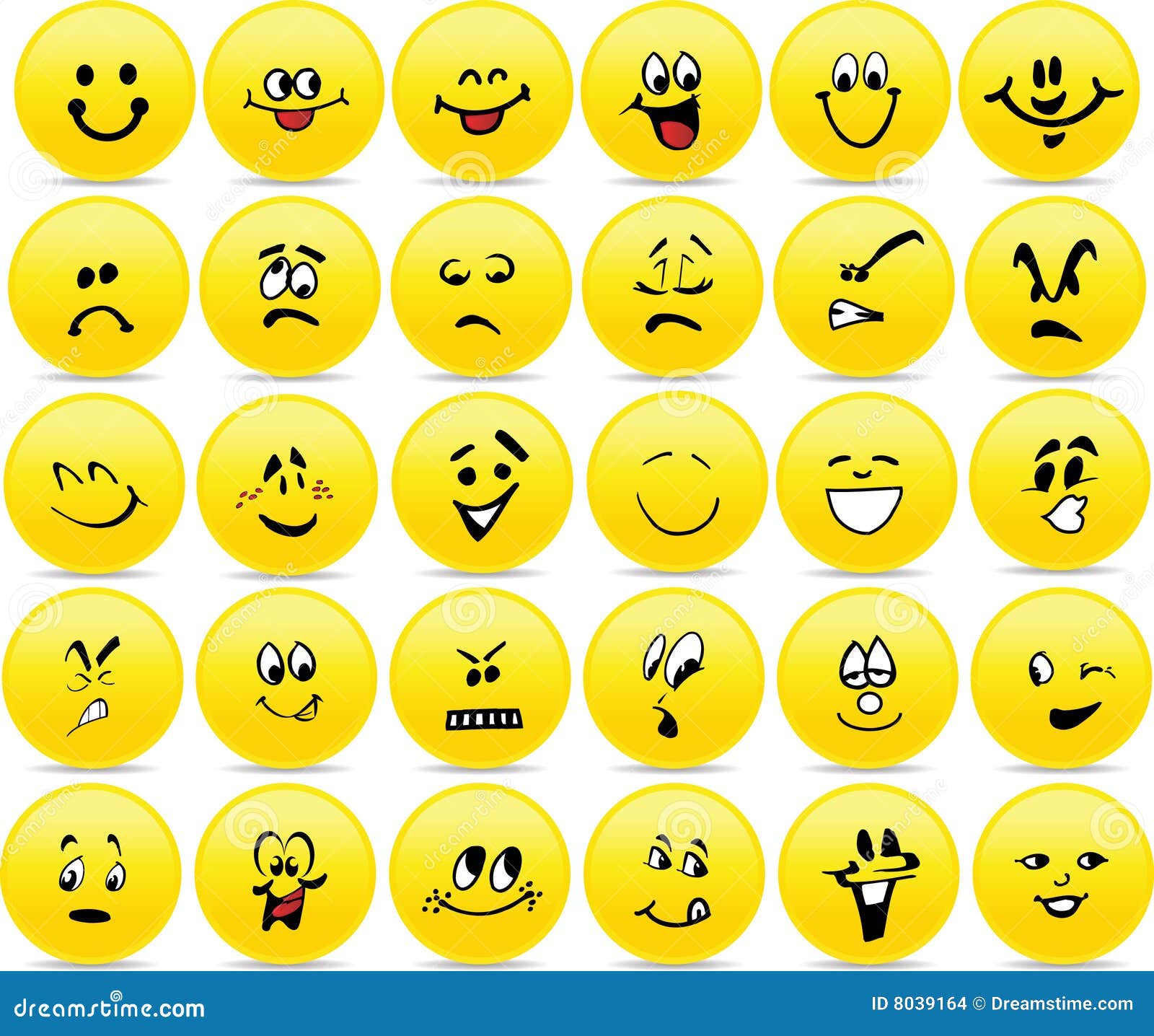 Emoticons vektor abbildung. Bild von facial, dekoration 8039164 Emoticons vektor abbildung. Bild von facial, dekoration 8039164