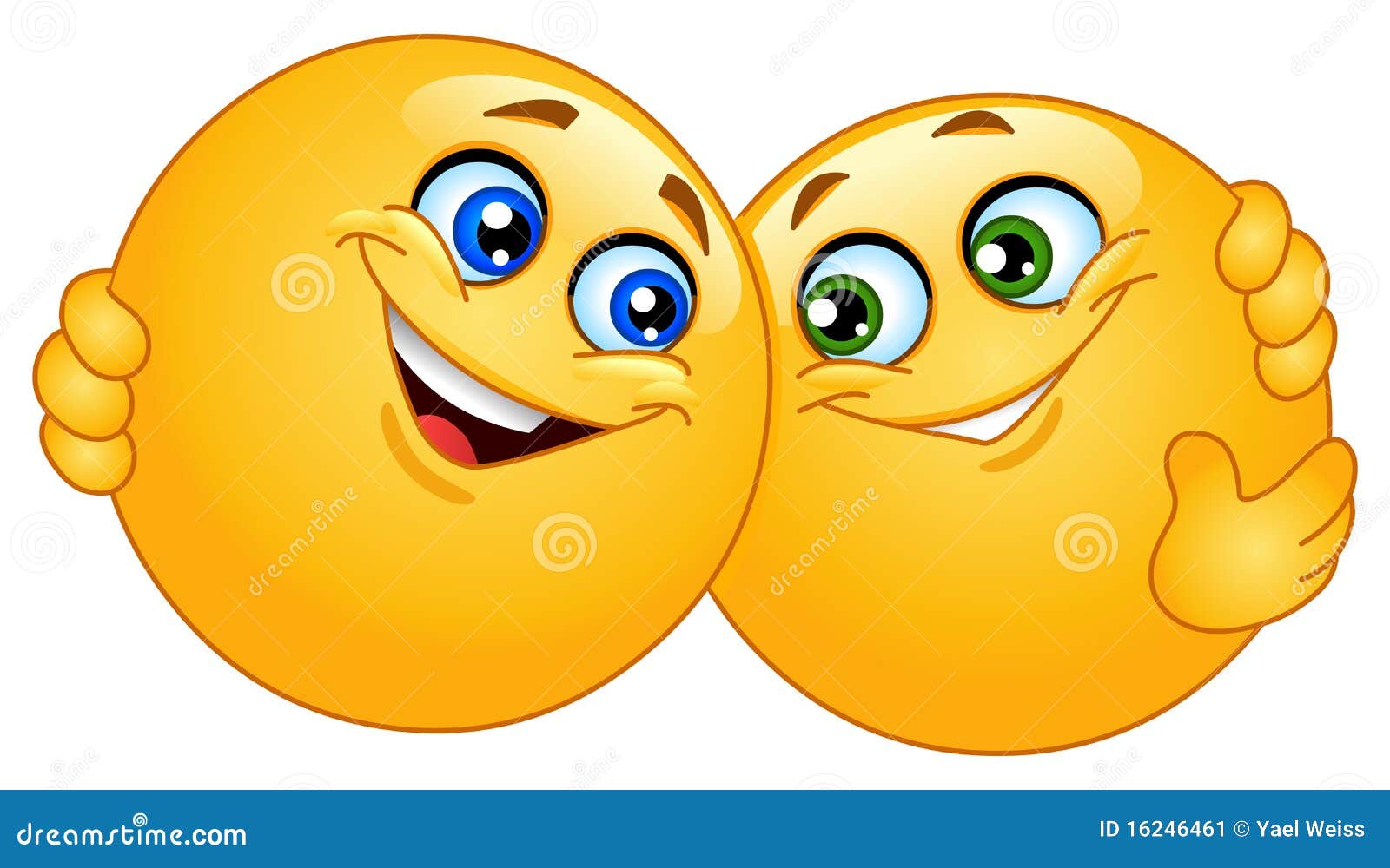 Emoticons target485_1_ ilustracja wektor. Ilustracja złożonej z para