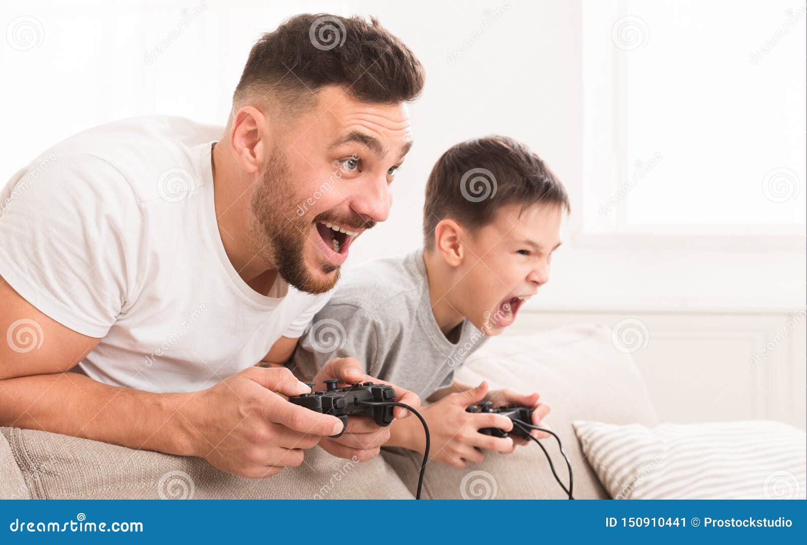 father and son video game