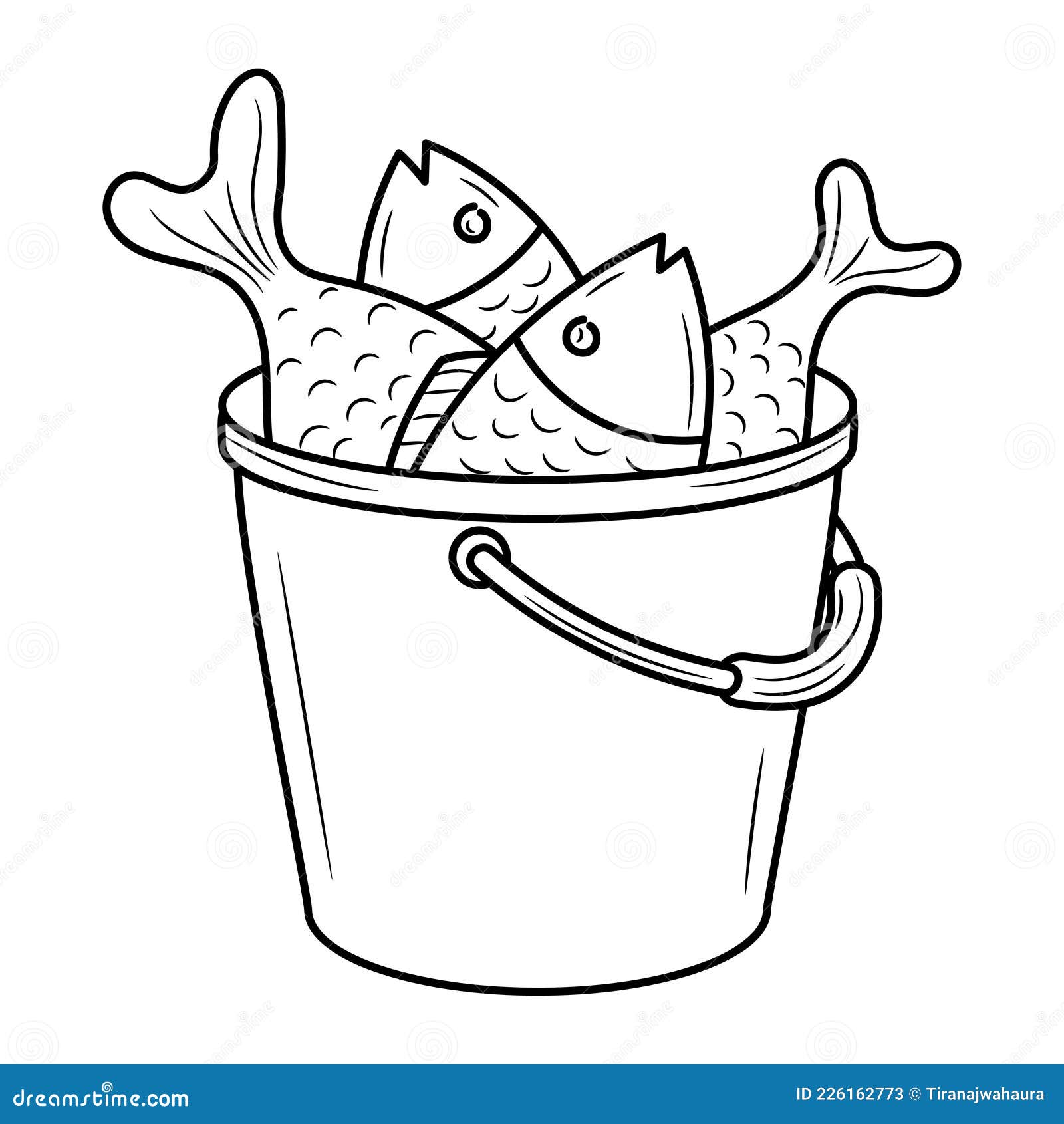 Bucket Full Fish Stock Illustrations – 1,670 Bucket Full Fish