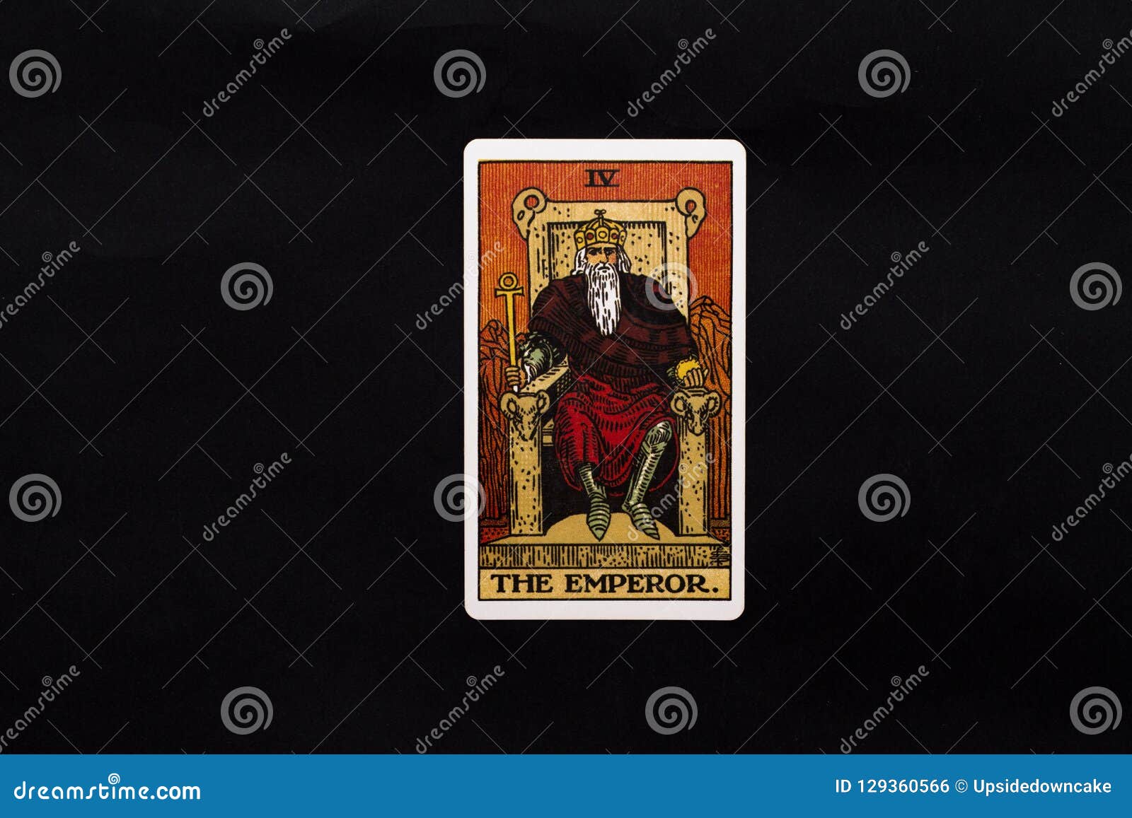 the emperor major arcana tarot card