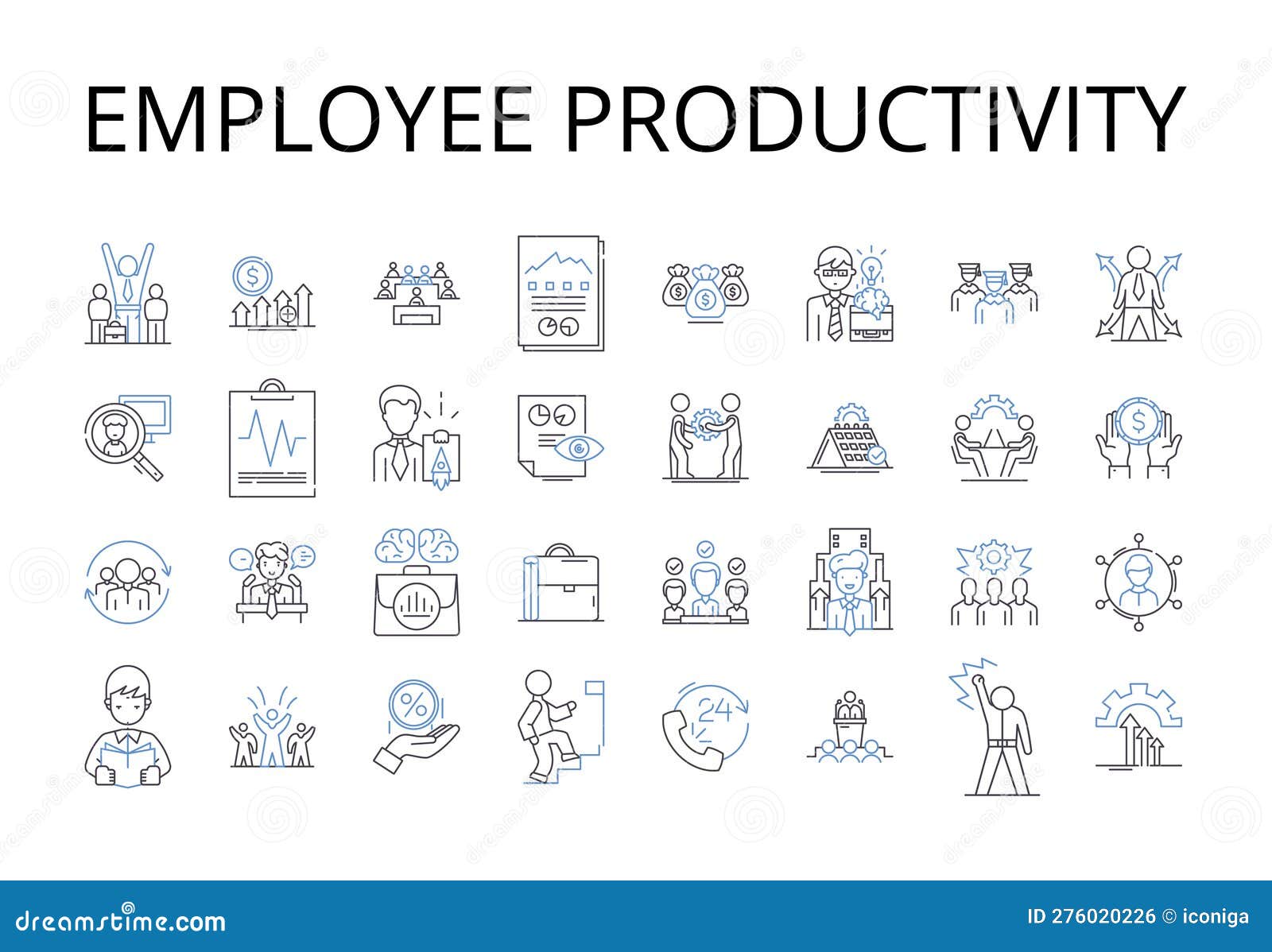 employee productivity icon